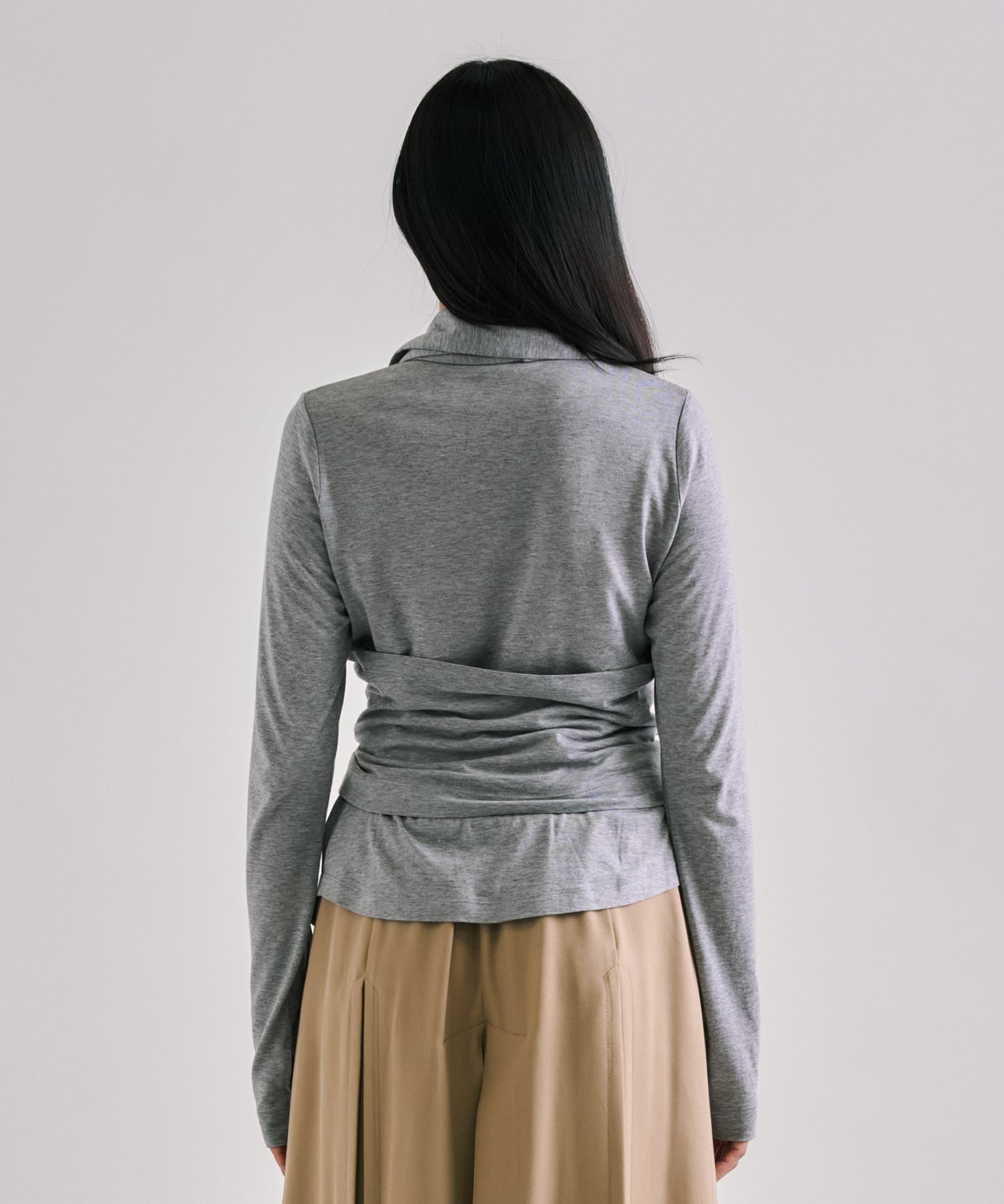 Halterneck Layered Polo