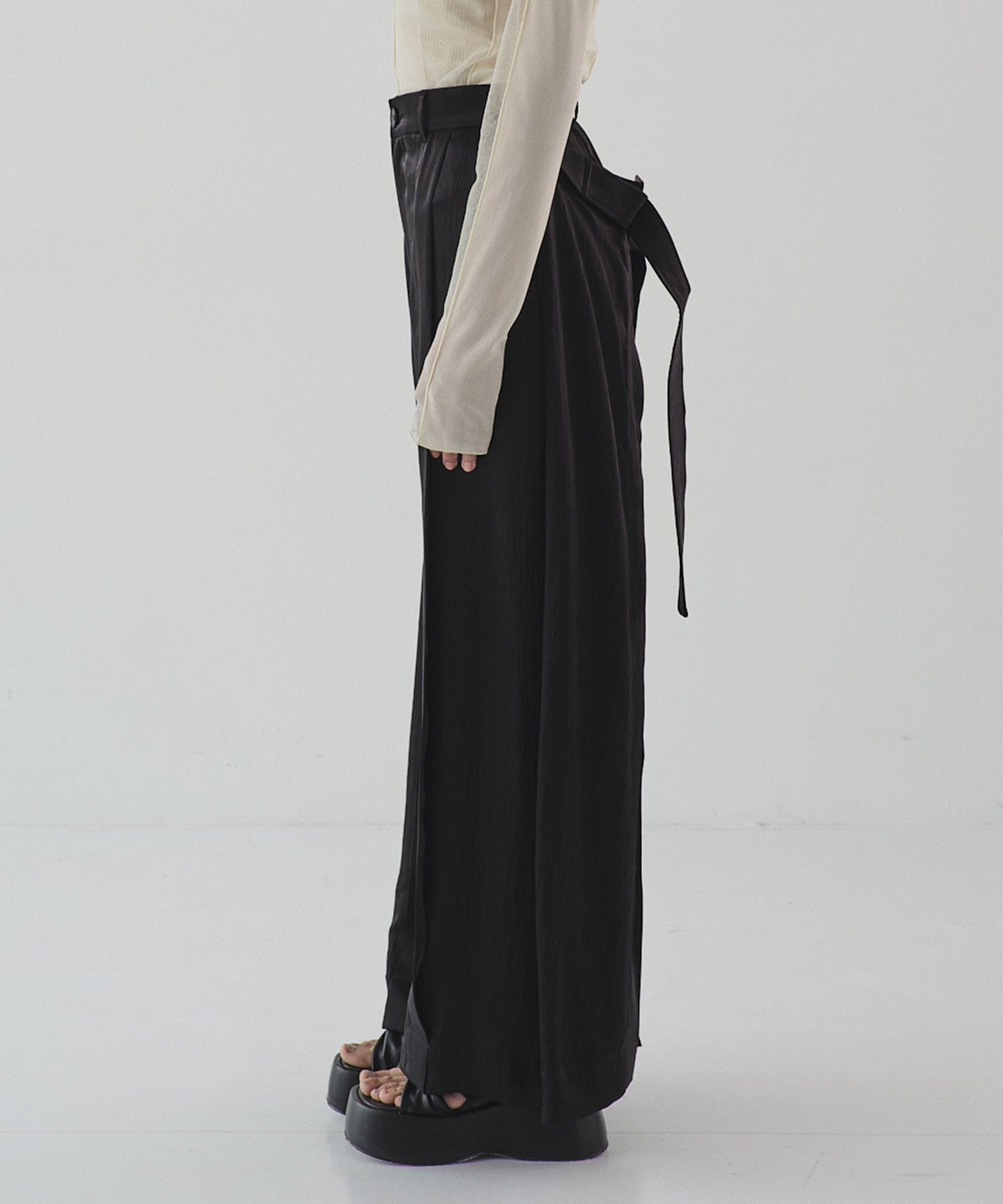 Wrap Back Trousers