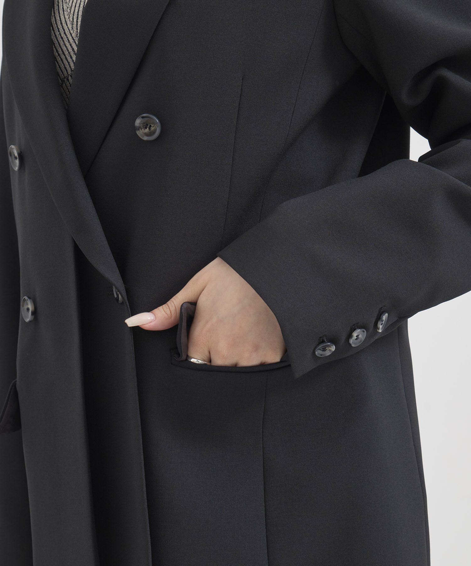 レイヤードカラーテーラードジャケット