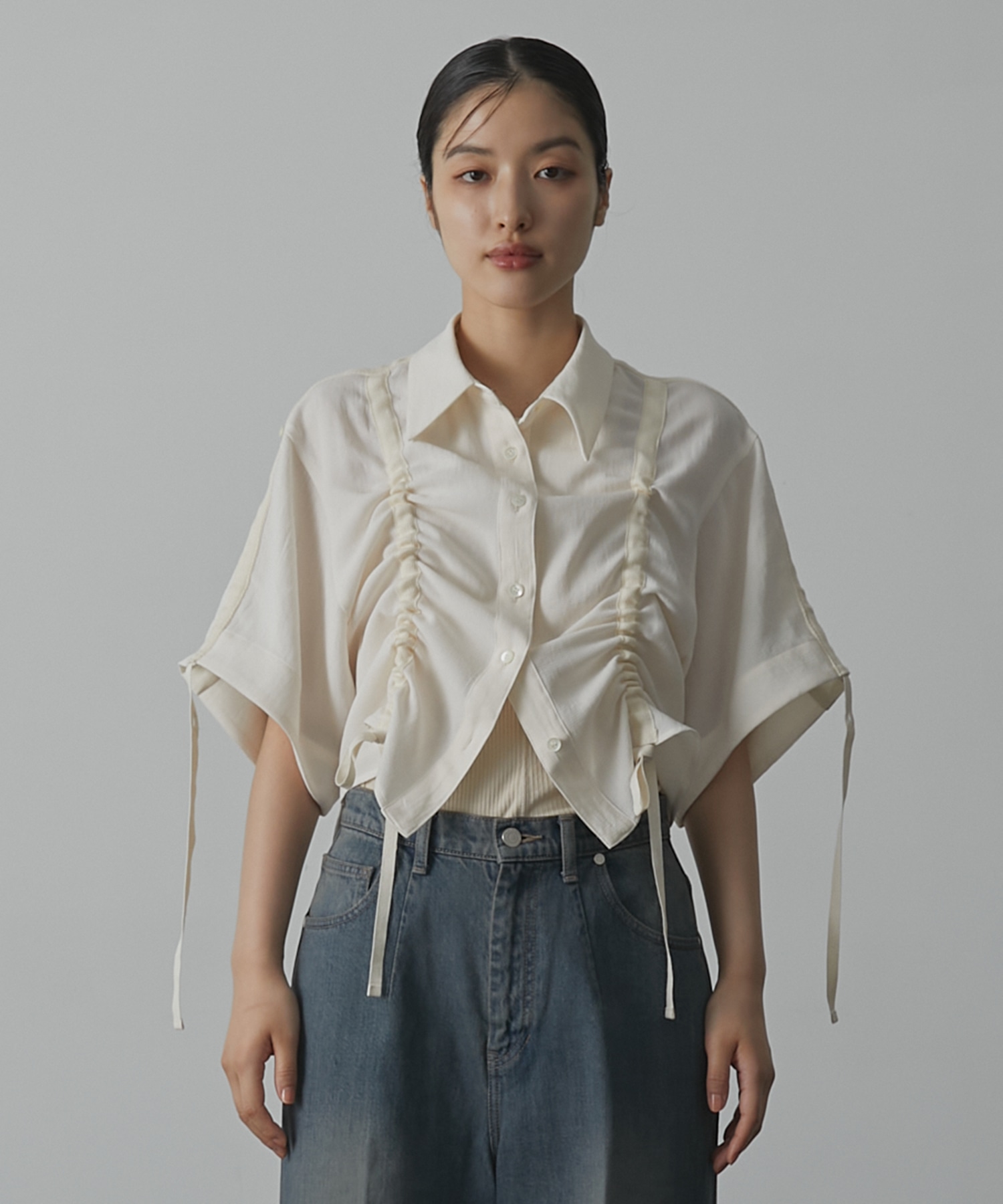 Adjustable Length Mesh Shirt