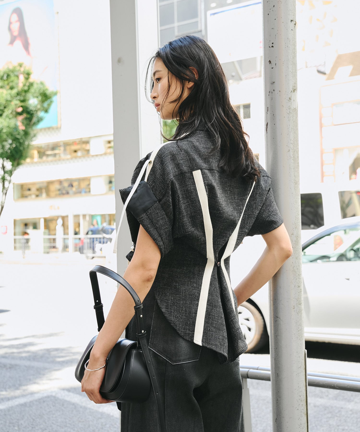 【オンラインストアのみ先行発売】Adjustable Length Mesh Shirt