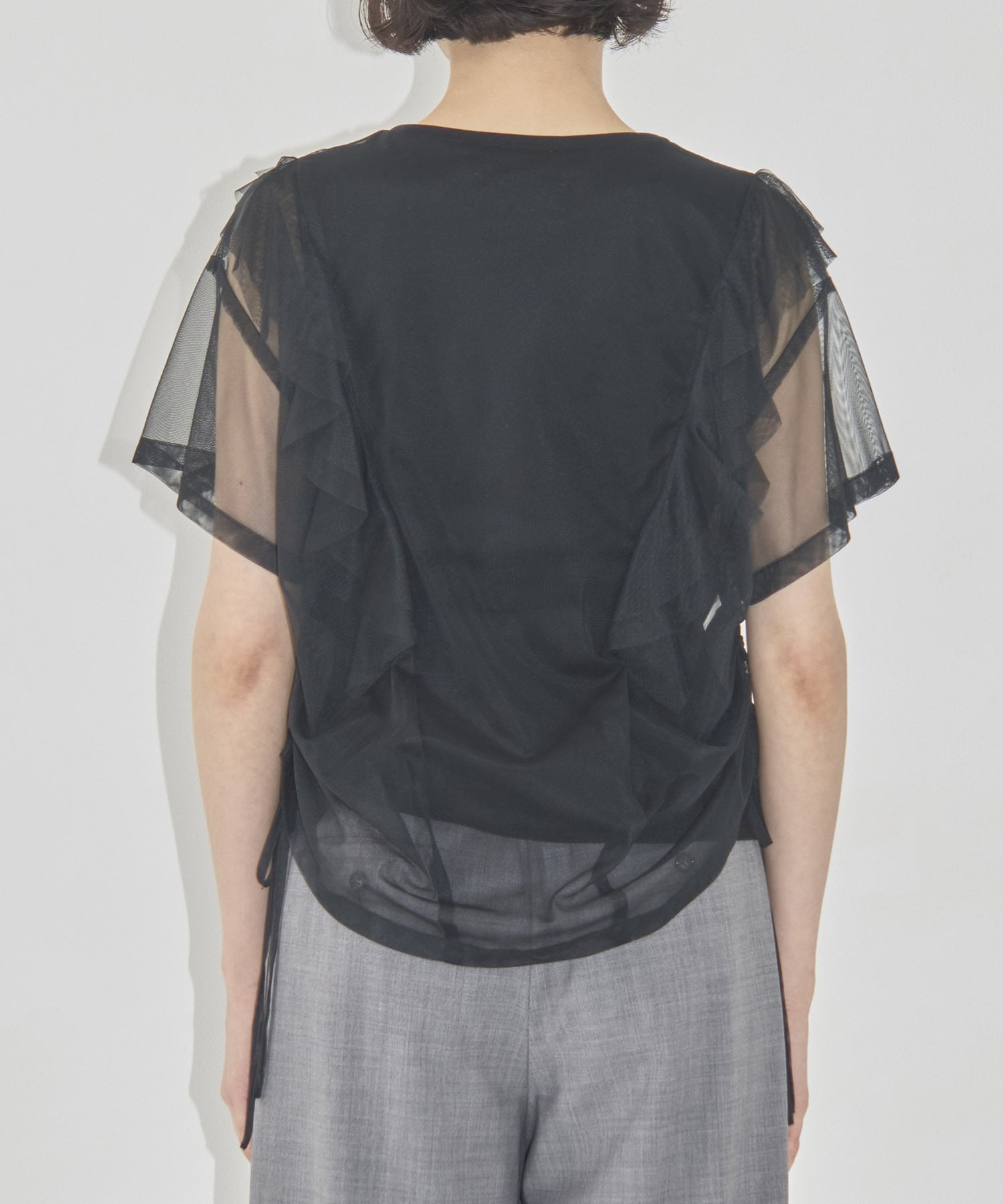 ウィスパリングチュールフリルTee