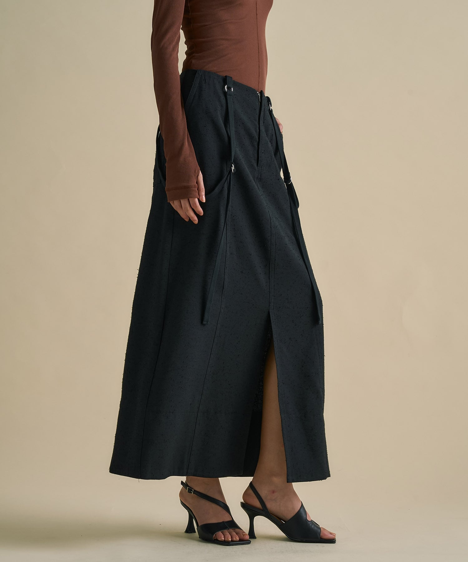 Vintage Nep Suspender Skirt