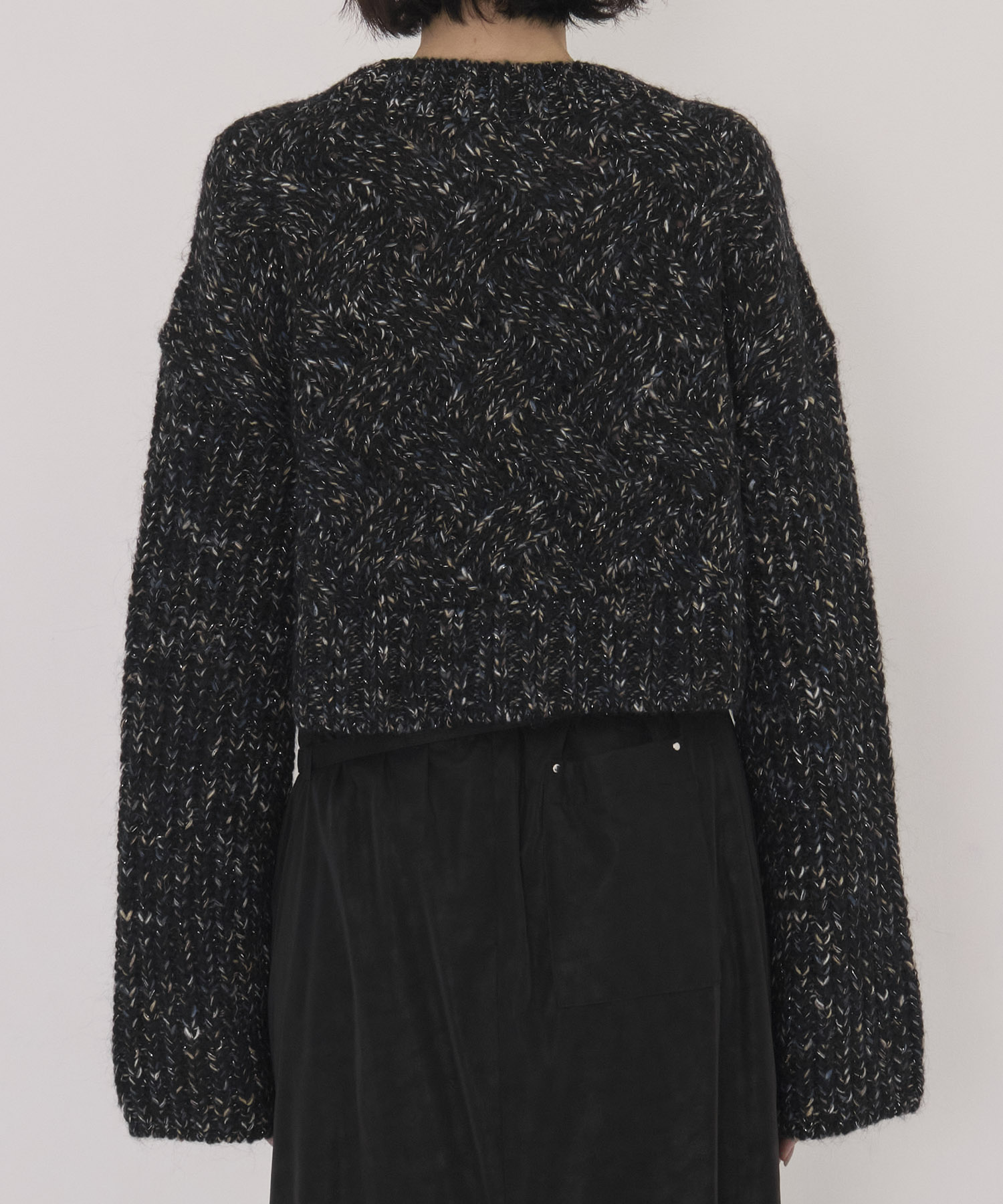 【WEB先行発売】バスケットショートニット