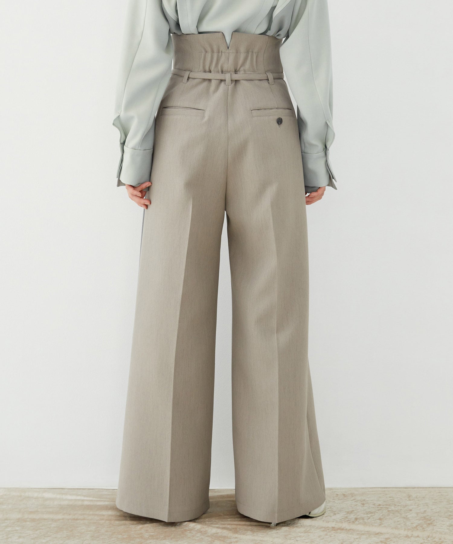 【限定30着｜WEB限定カラー】HAKAMAアシメワイドパンツ