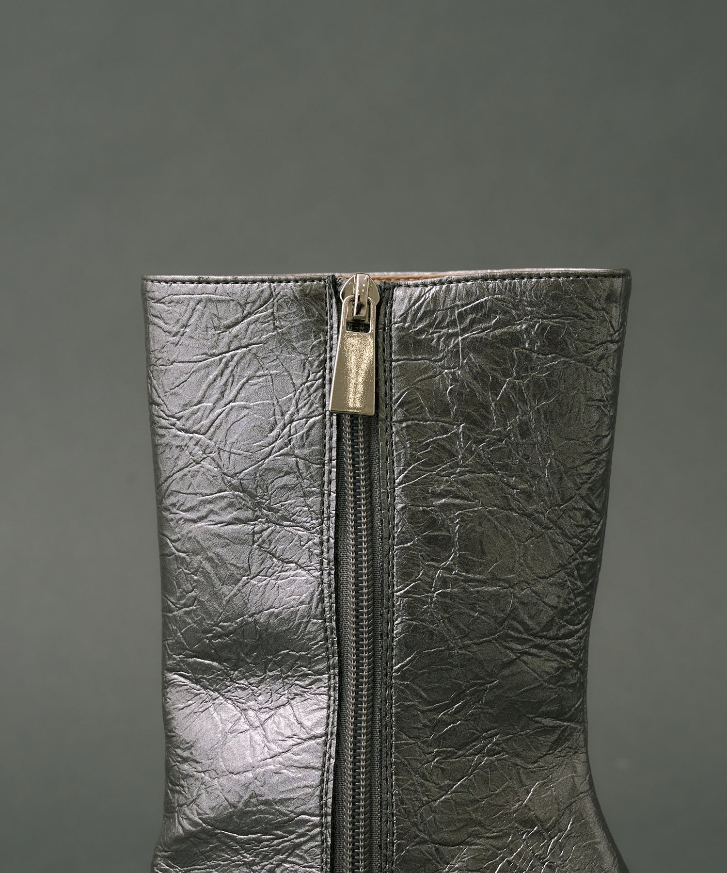 Cone Heel Round Boots