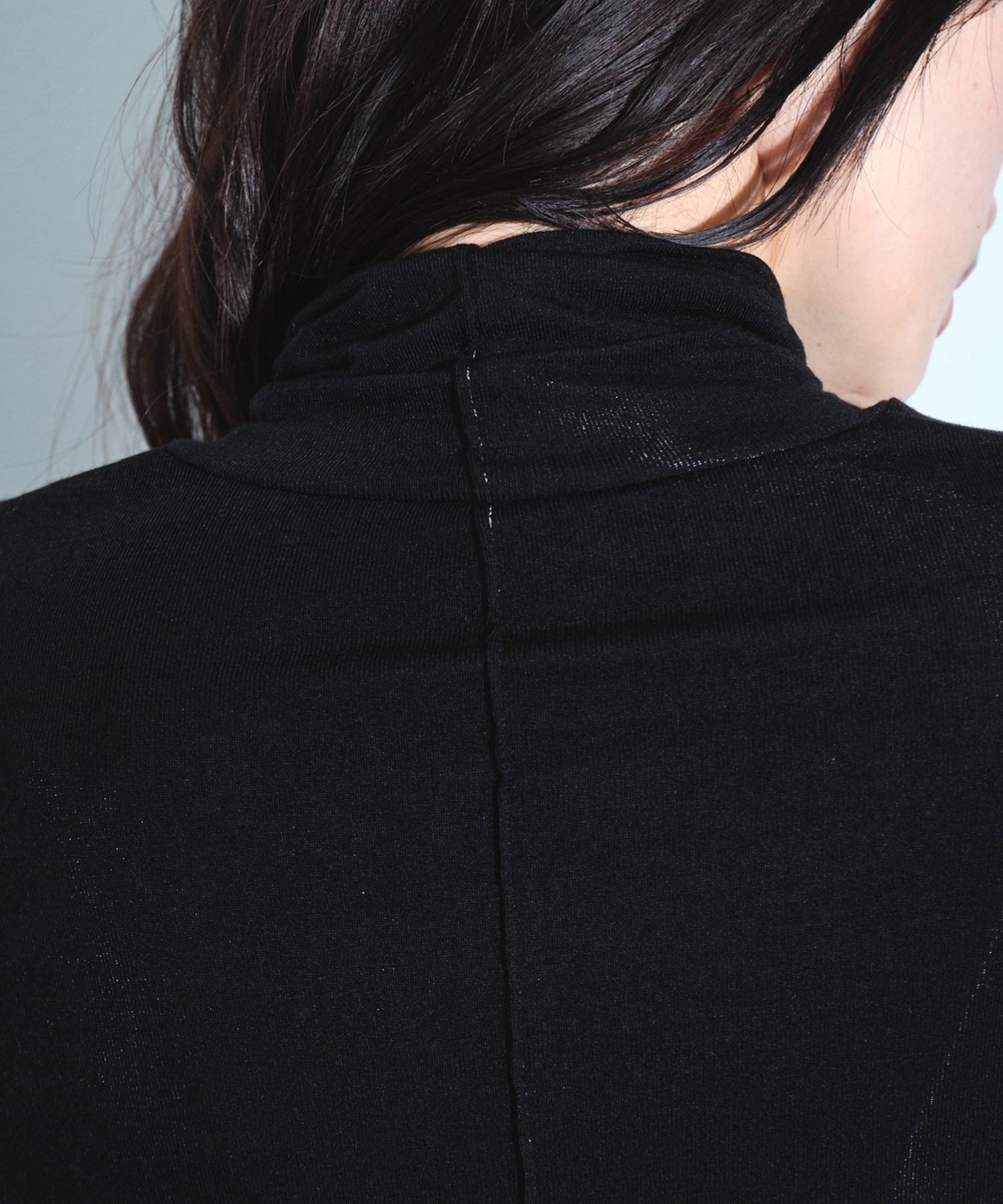 Cashmere Silk Turtle Neck Jersey