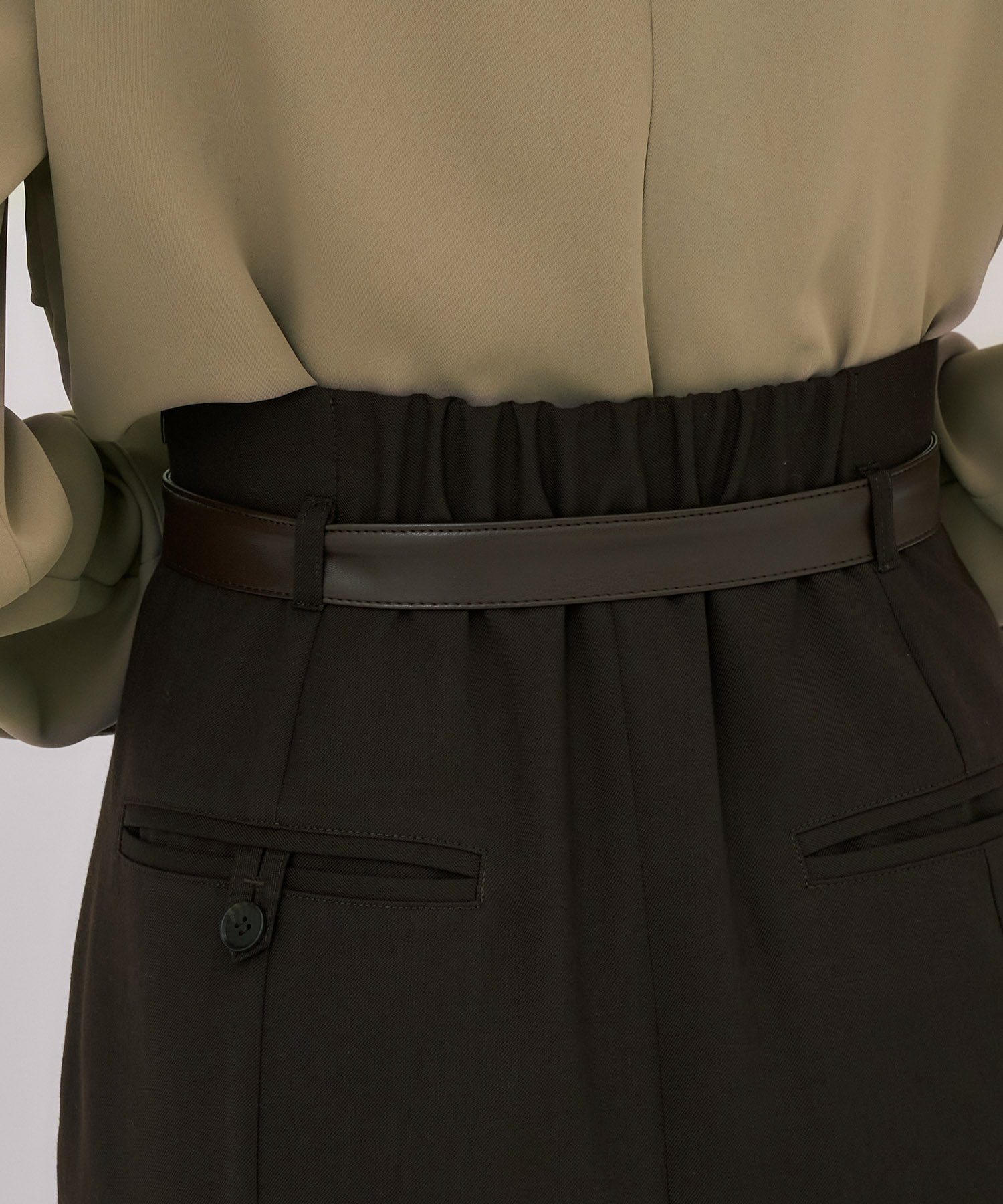 タックドレープアイラインスカート