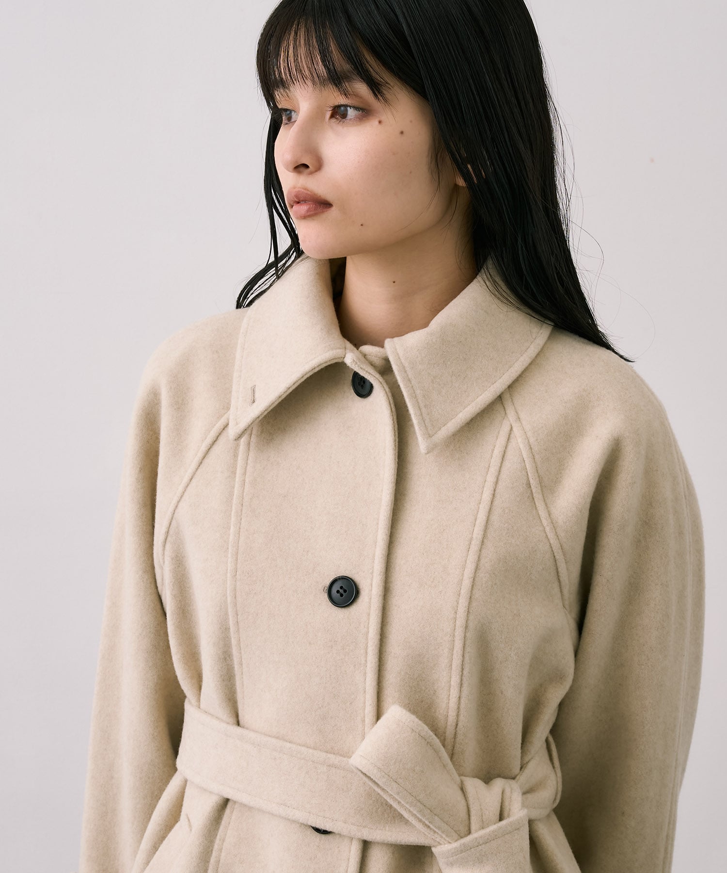 【WEB限定】2wayウールロングコート