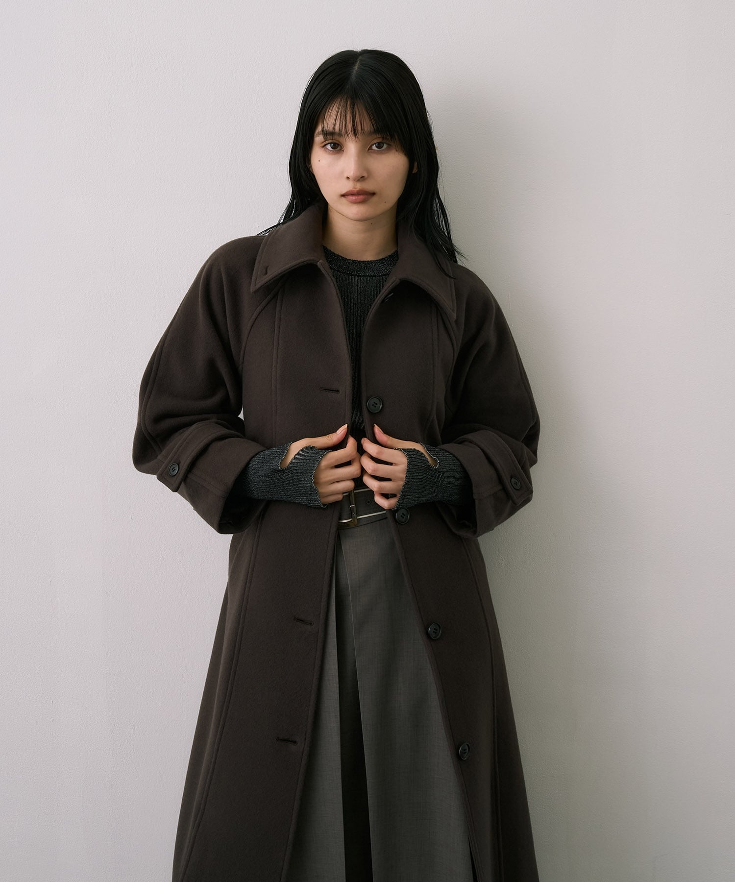 【WEB限定】2wayウールロングコート