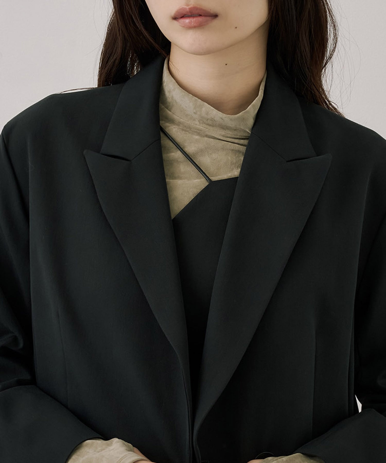 【セットアップ】フィブリルテーラードジャケット