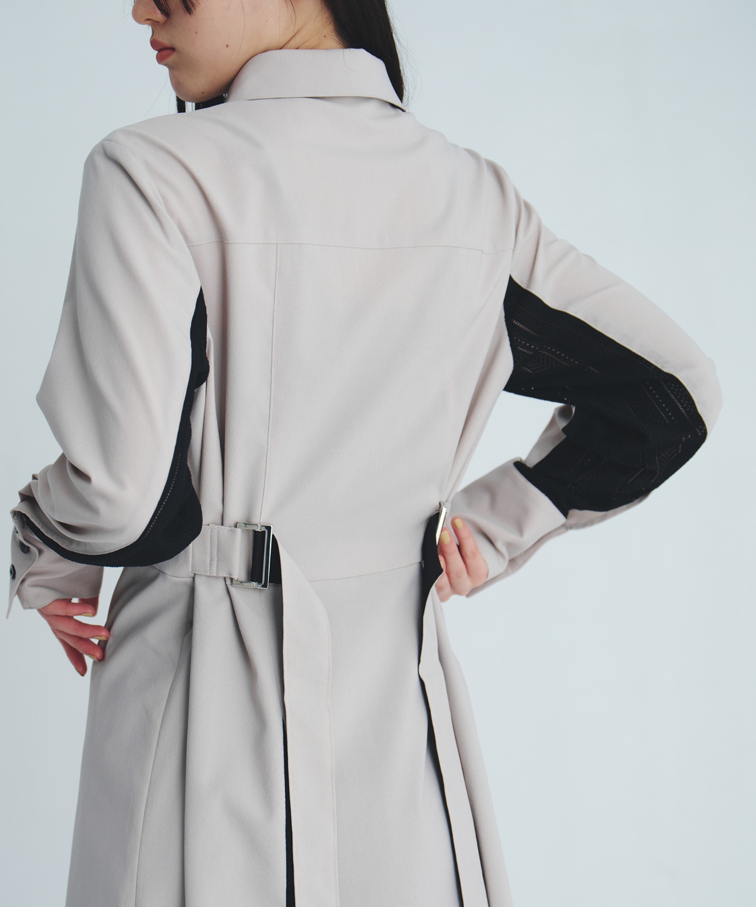 レースレイヤーシャツOP