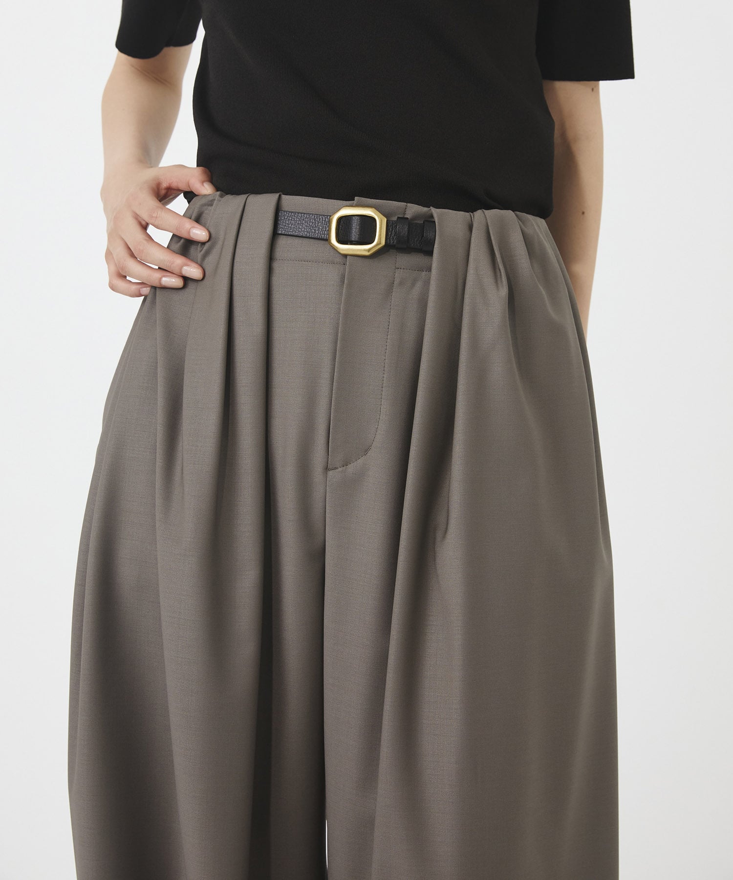 【新色】Super120s Wool Relax Trousers