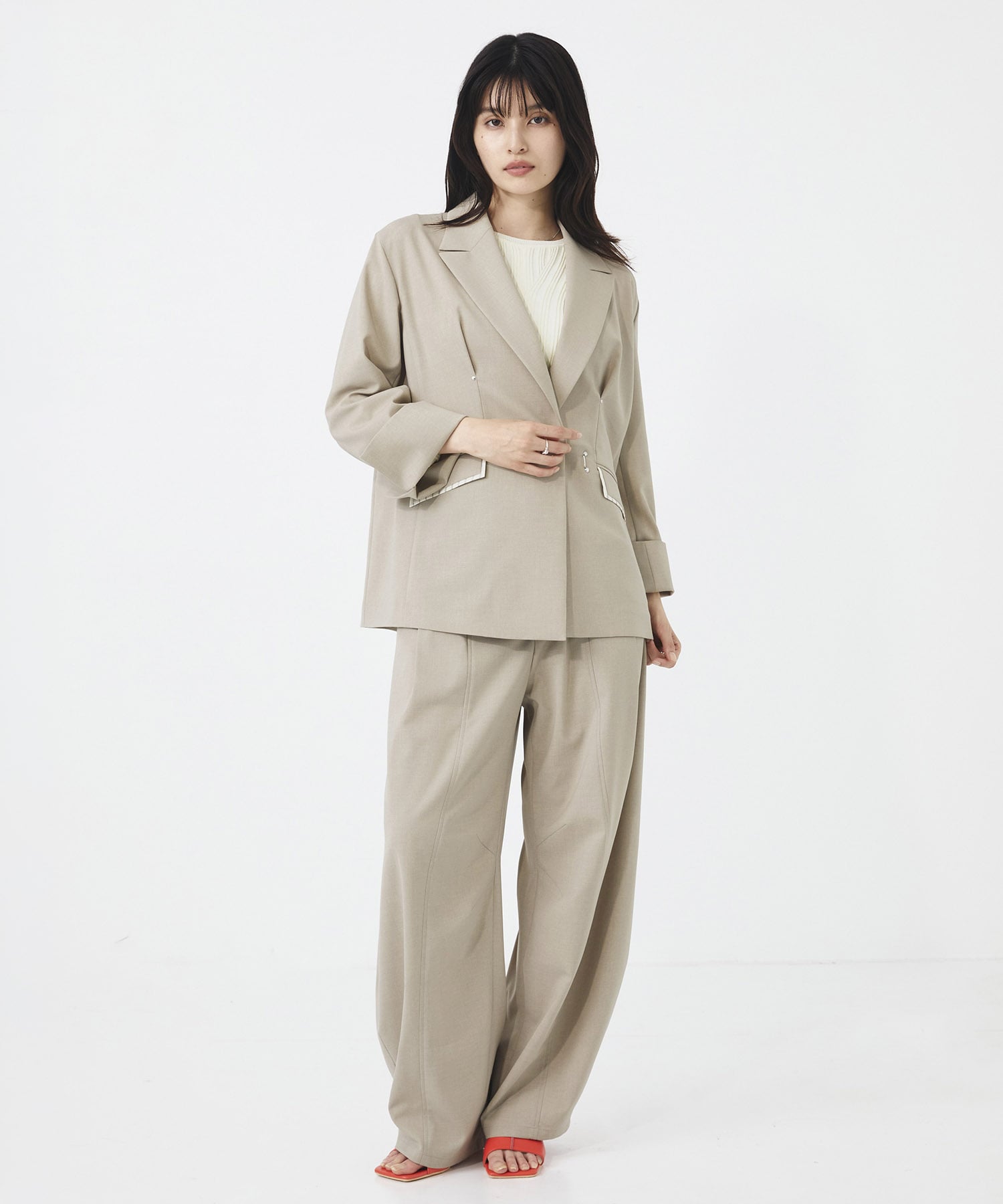 ＜セットアップ対応＞カシメタックマチジャケット