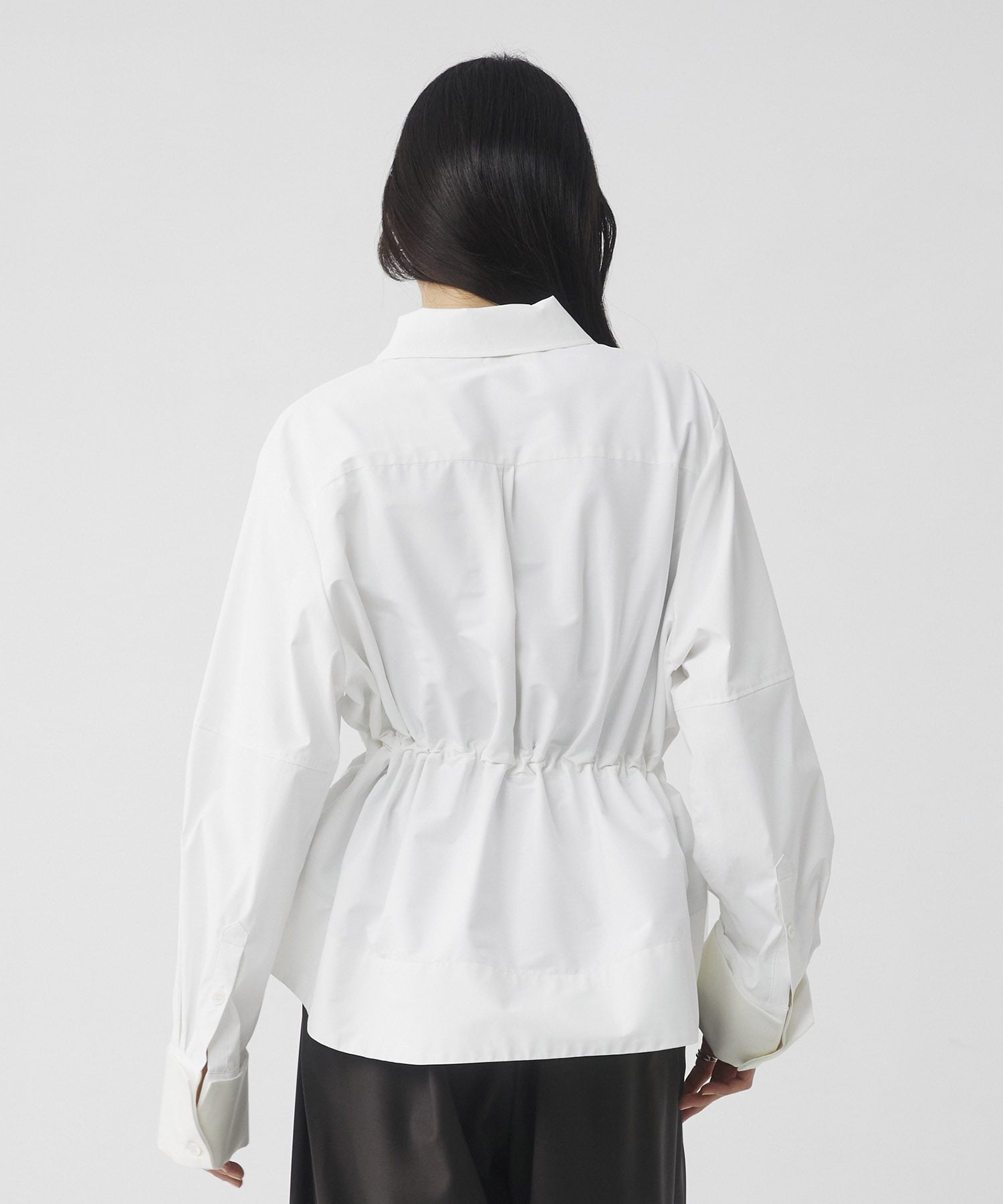 スタンドカラーシャツブルゾン