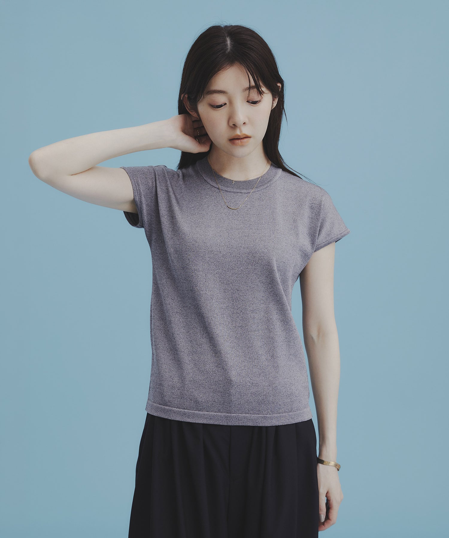 〈WEB限定カラー〉パレスフレンチニット