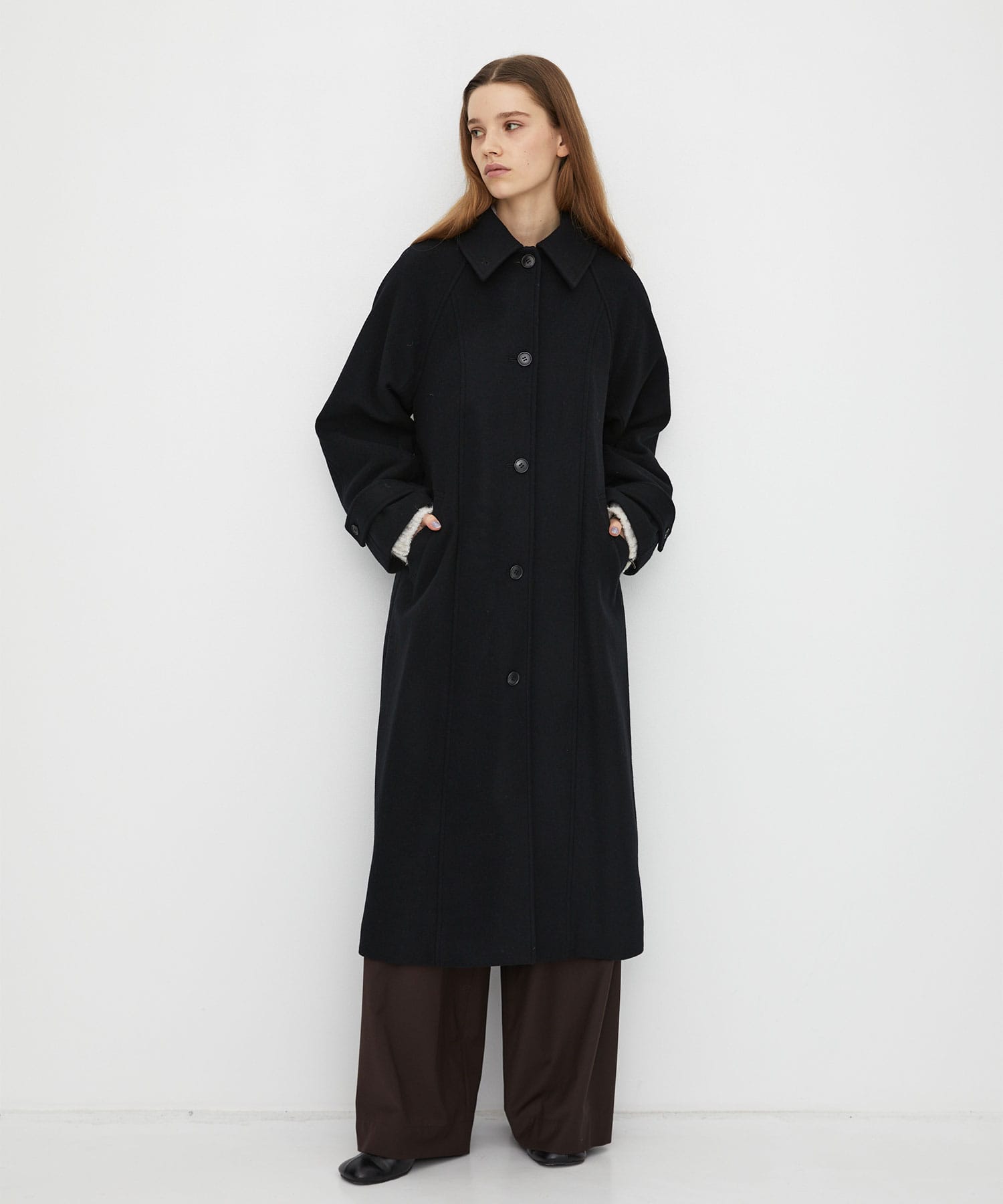 〈WEB限定|先行予約受付〉2wayウールロングコート