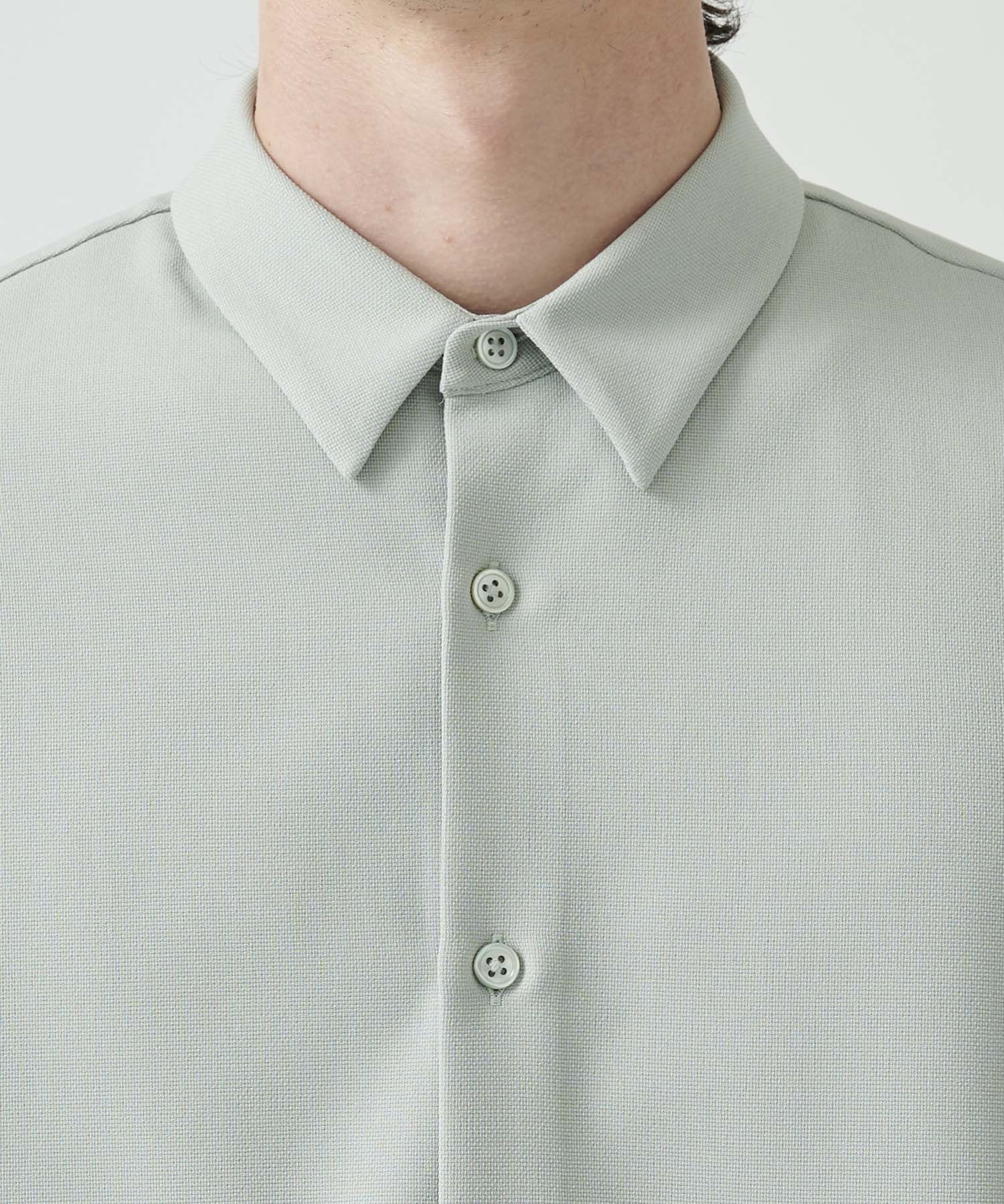 SMALL MESH レギュラーシャツ(長袖)