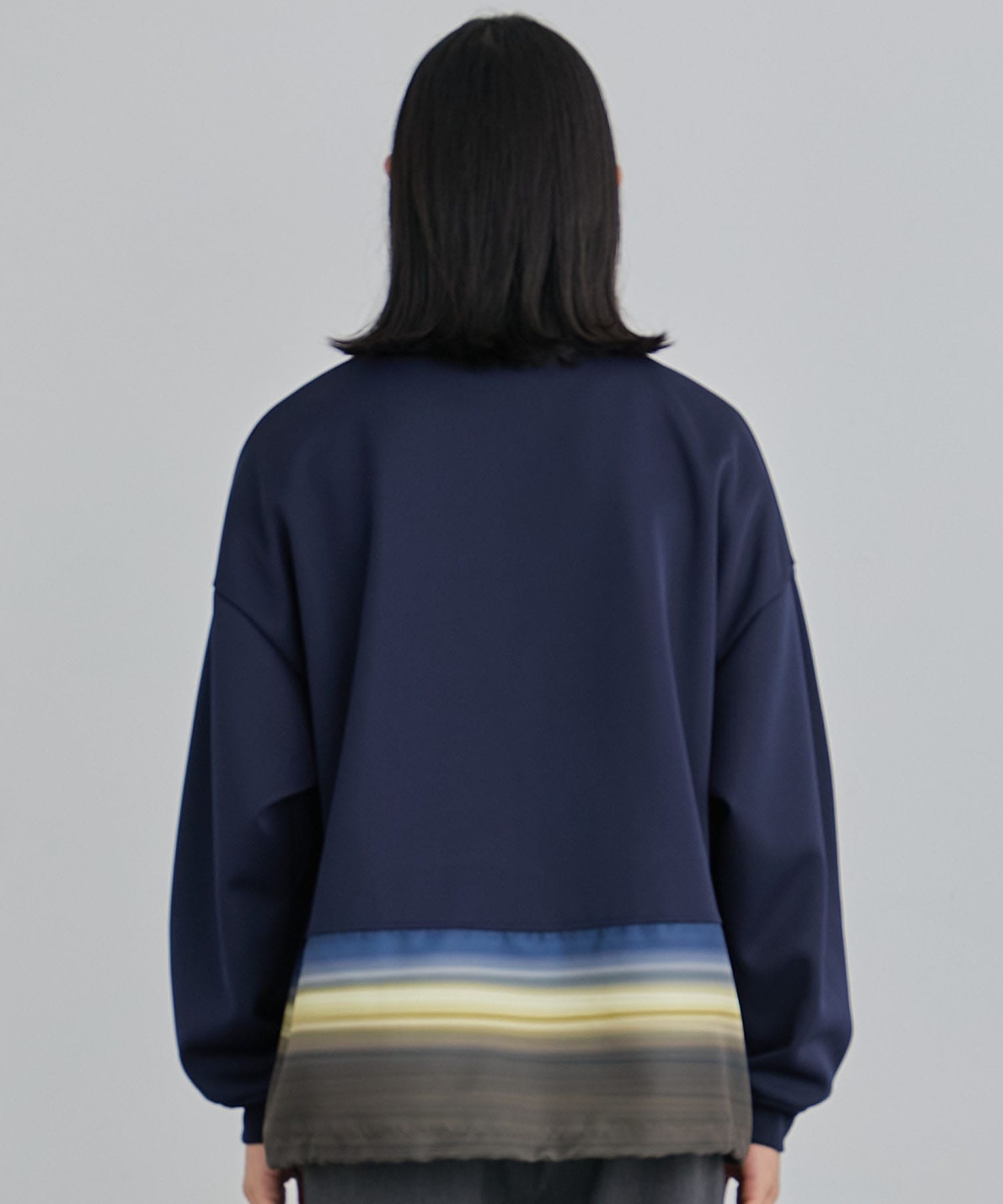 グラデーションコンビロンTee