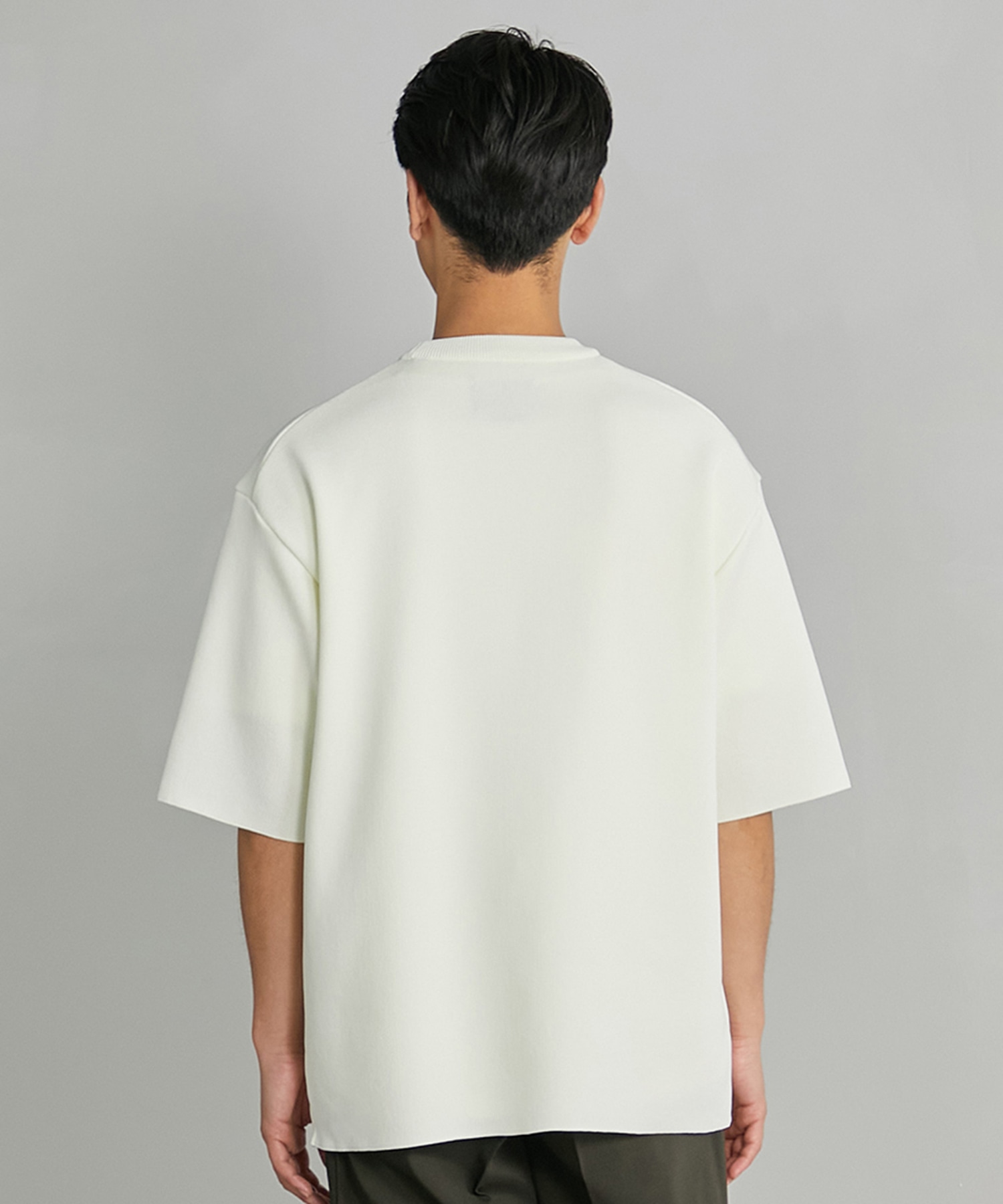 OutlastクルーネックニットTEE(1 IVORY): : メンズ｜UNITED TOKYO ...