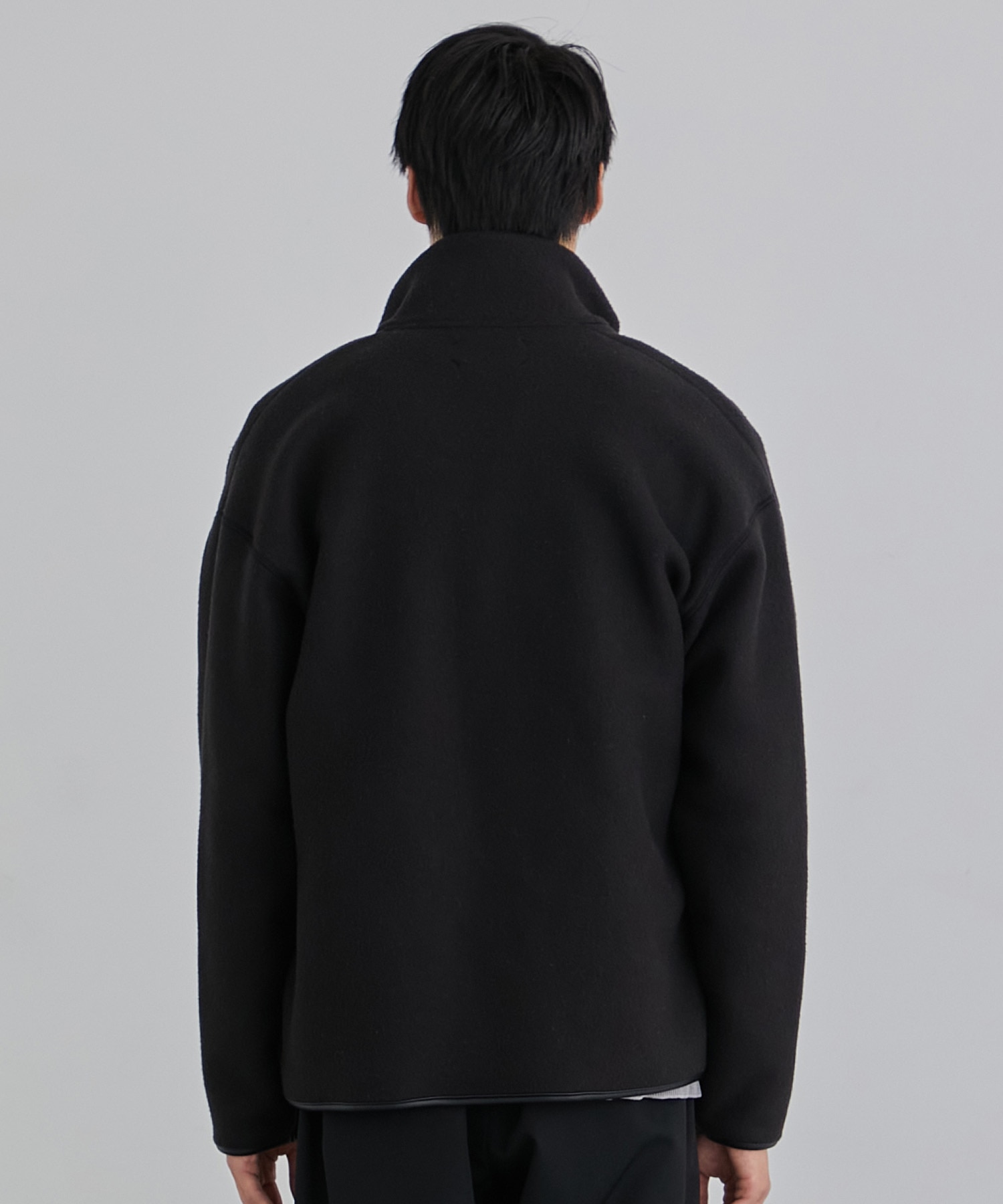 Smooth fleece ZIP BL