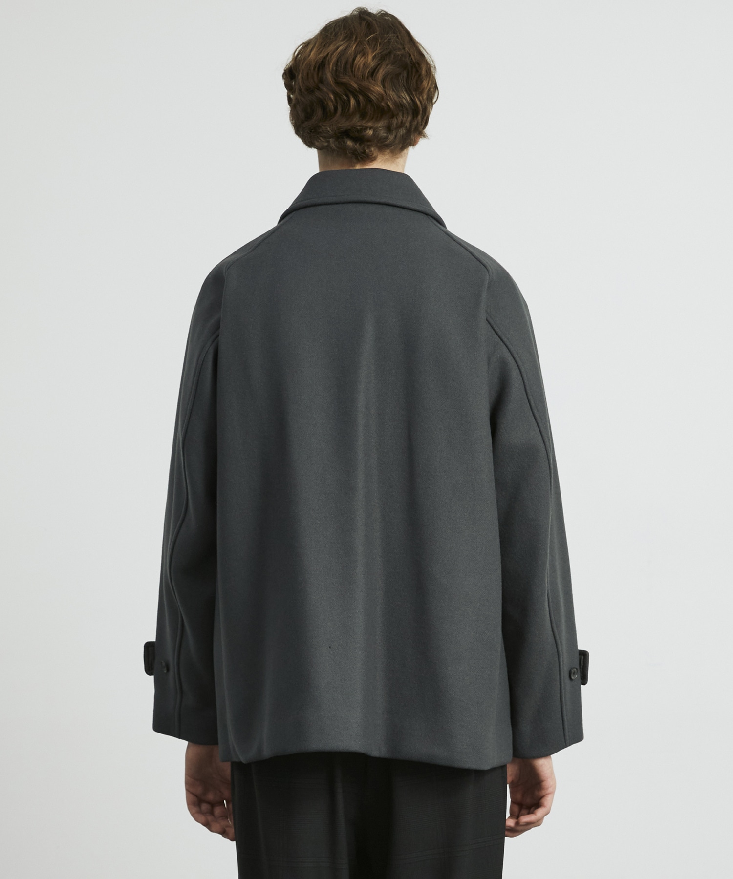 超撥水 SUPER 140's 2way トレンチブルゾン