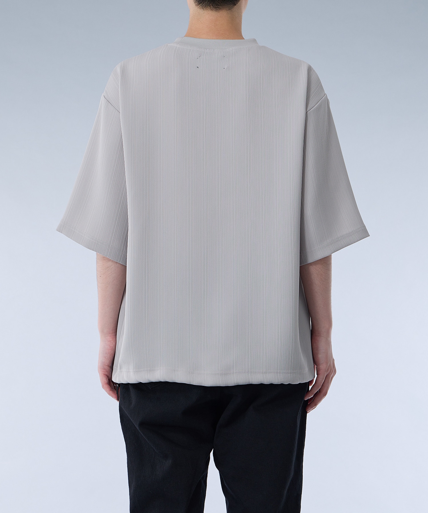 CORD PLEATS Tシャツ