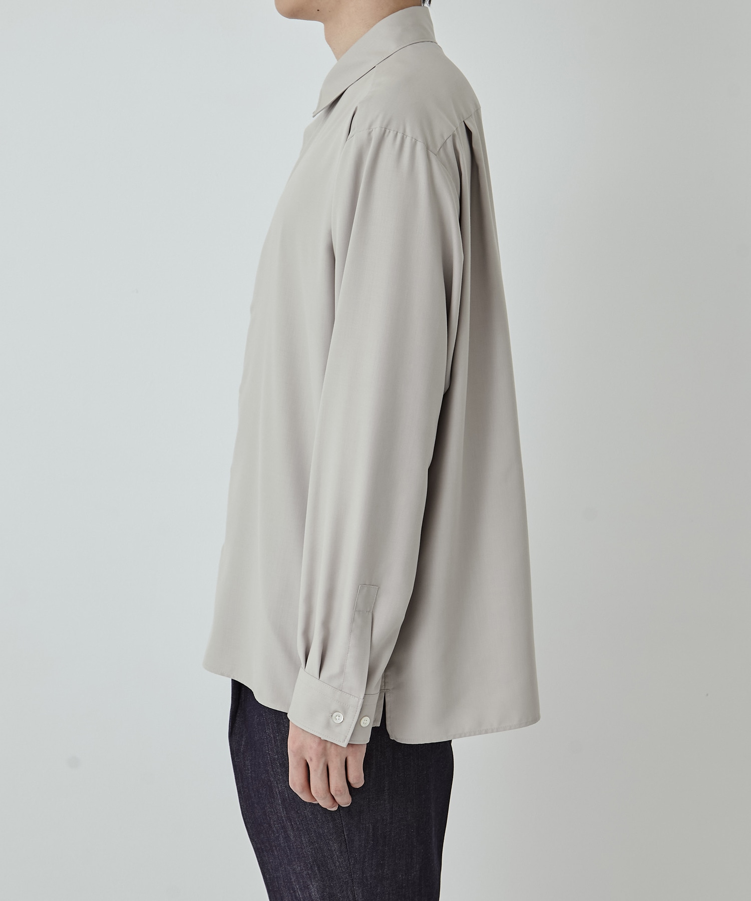 【再入荷】DRY RAYON  リラックスシャツ