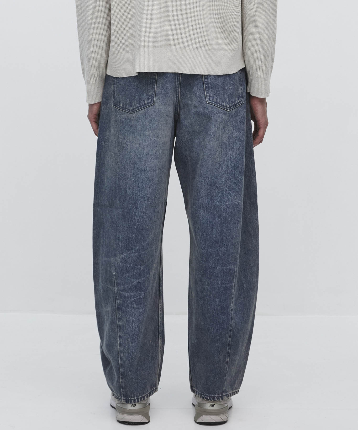 〈2026SS〉オーバーダイ バレルデニムパンツ