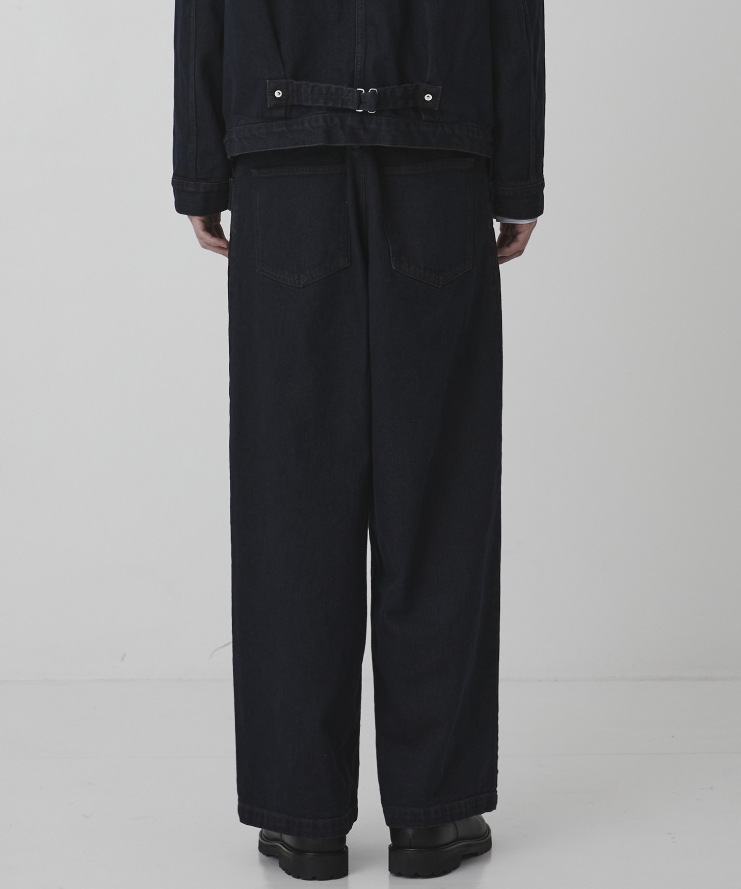 〈2026SS｜WEB先行販売〉オーバーダイデニム バギースラックス