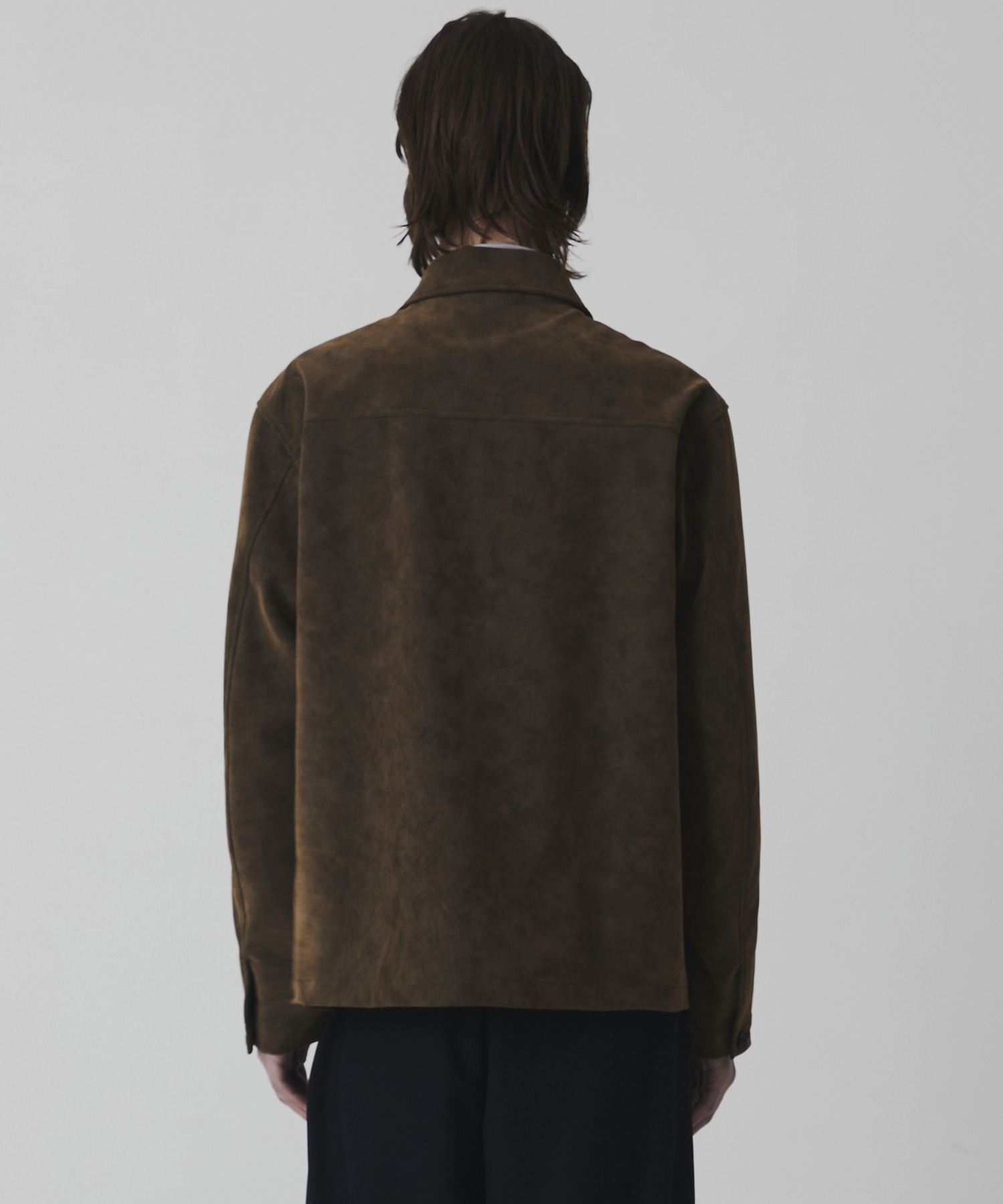 〈2026SS｜残りわずか｜再入荷なし〉フロッキースエード カバーオール