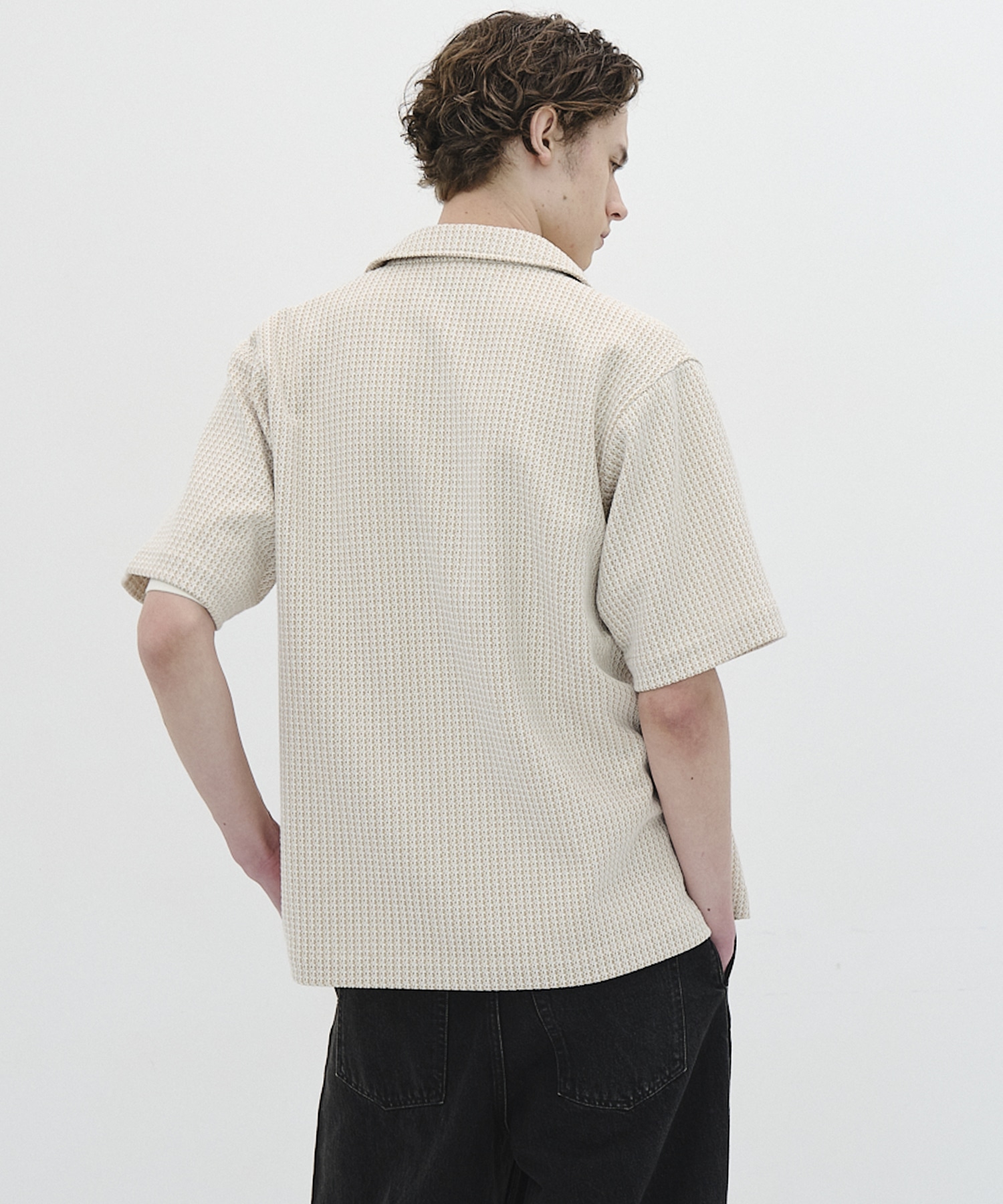 【再入荷】ラッセルツイードシャツ S/S