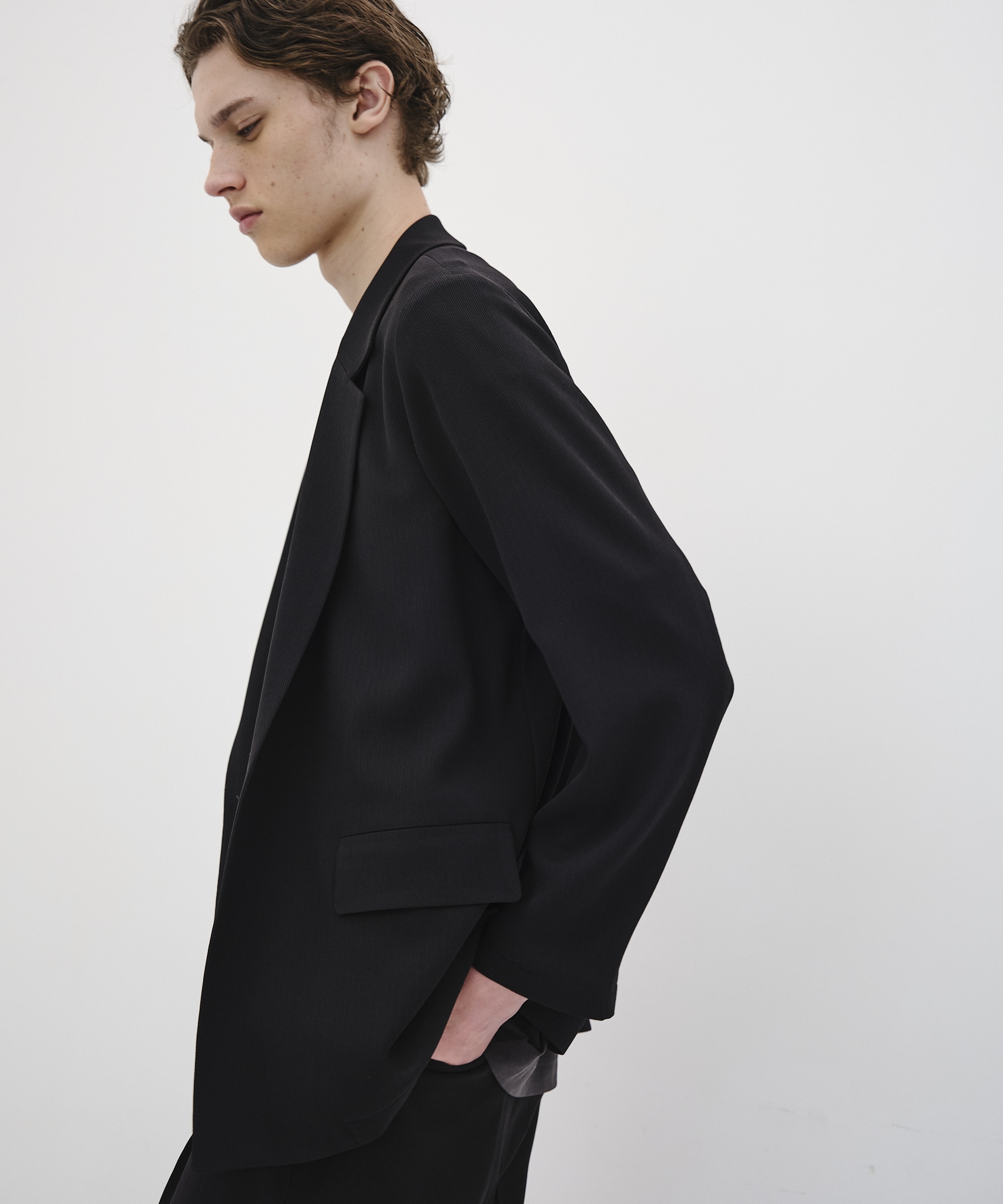 COLD DRY PLEATS リラックスジャケット