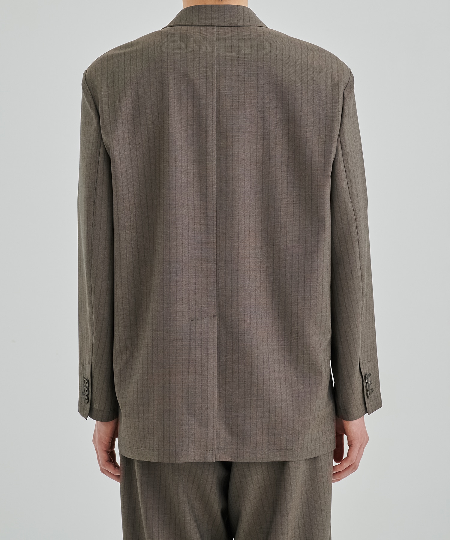 SUMMER WOOL シングルジャケット