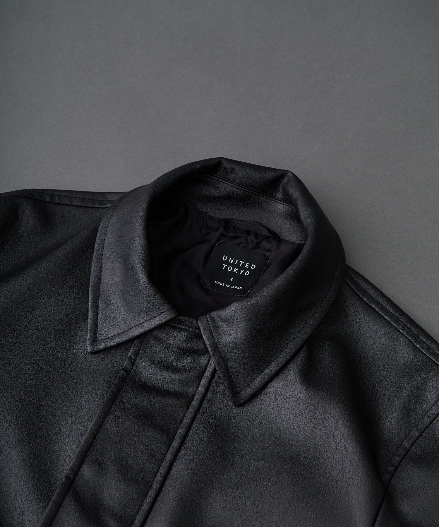 VINTAGE LEATHER ブルゾン