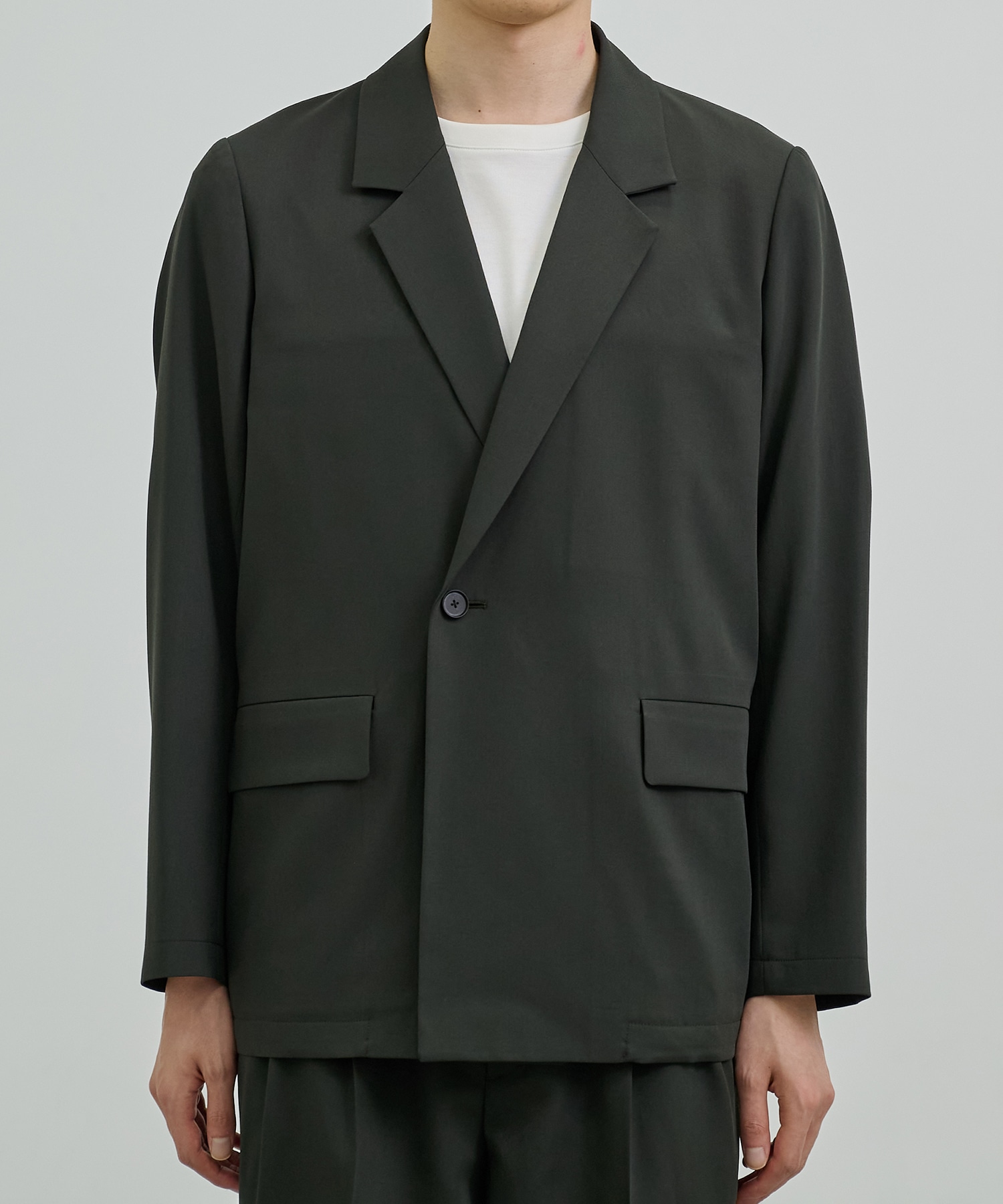 TECHNO WOOL リラックスジャケット