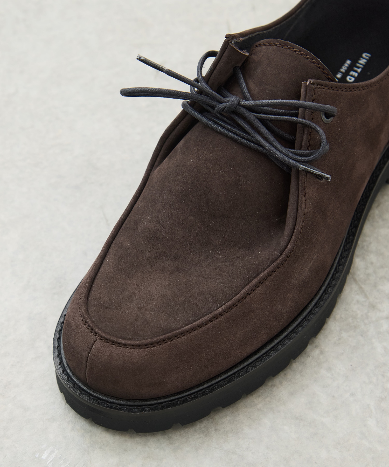 Vibram  3HOLE NUBUCK LEATHER BOOTS