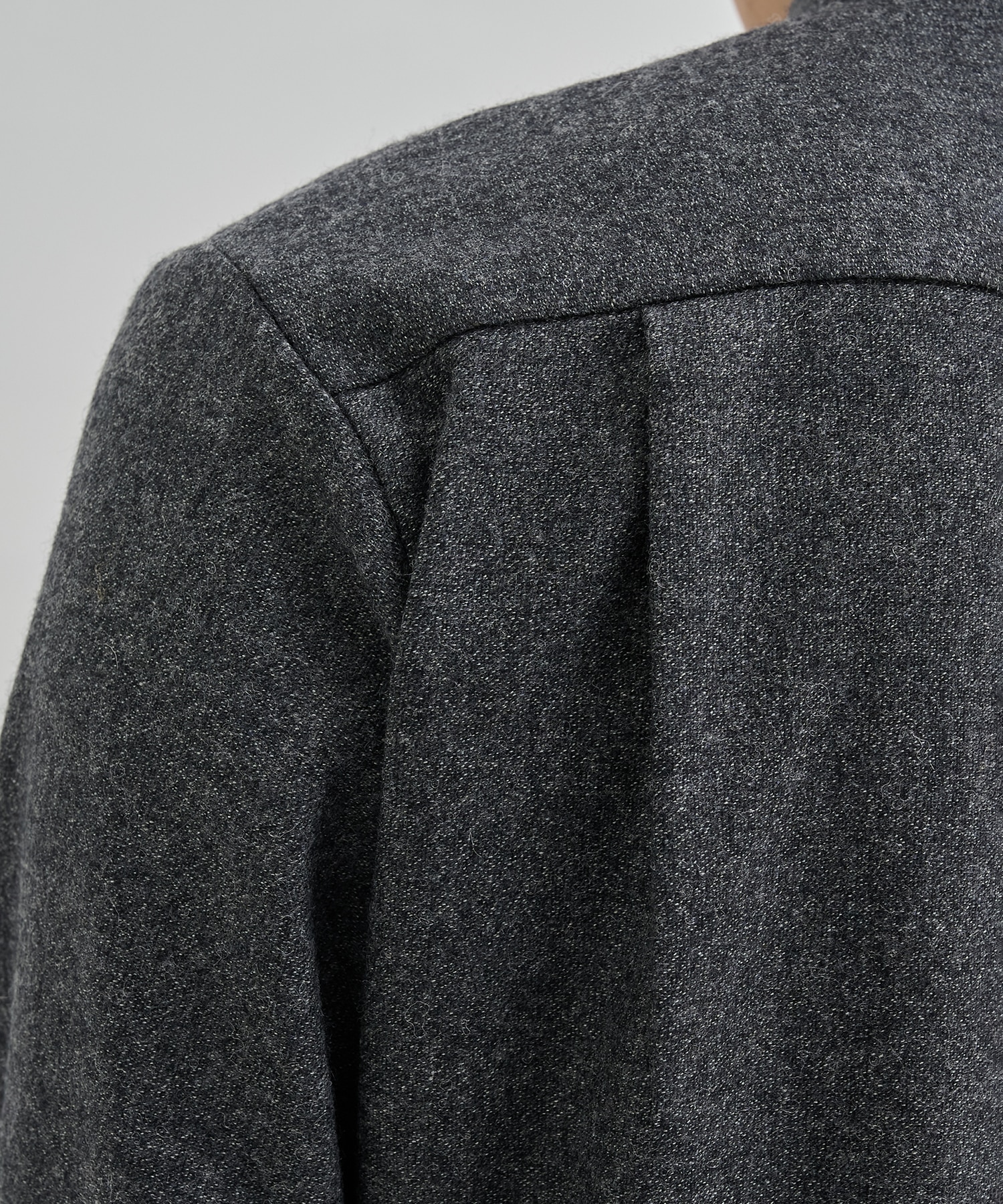 SOFT TWEED レギュラーカラーシャツ