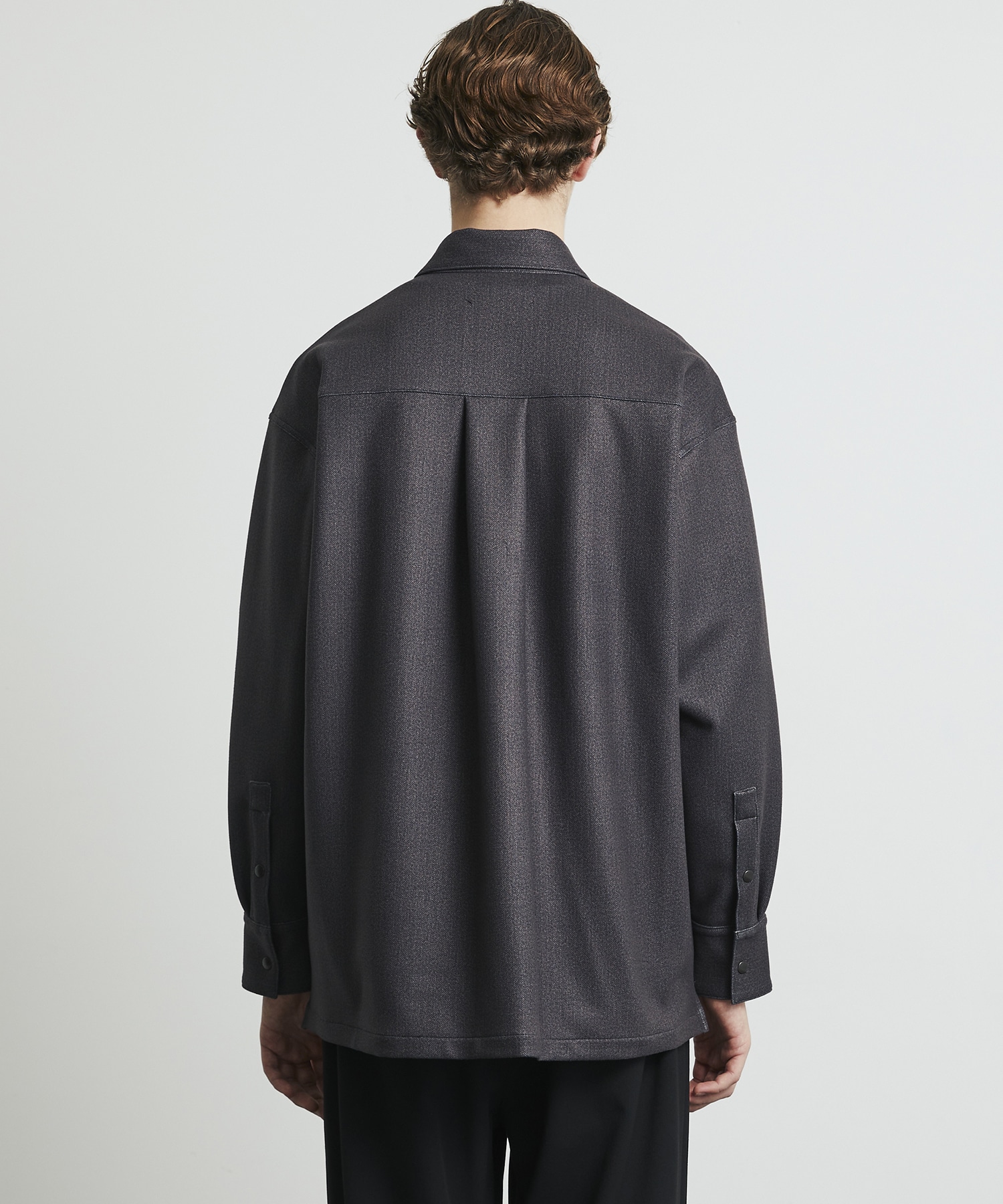 〈WEB限定|残りわずか〉+3.6℃ダウンファブリックL/Sシャツ