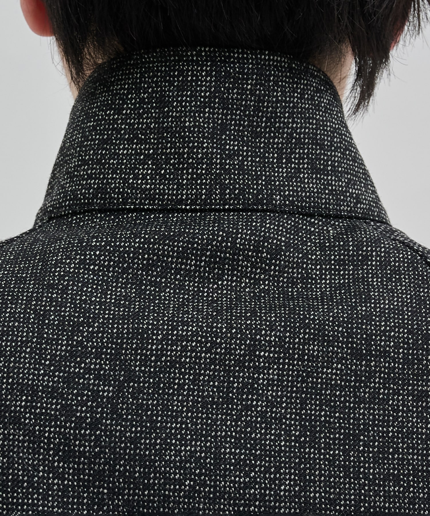 シェットランドウール ハリントンジャケット