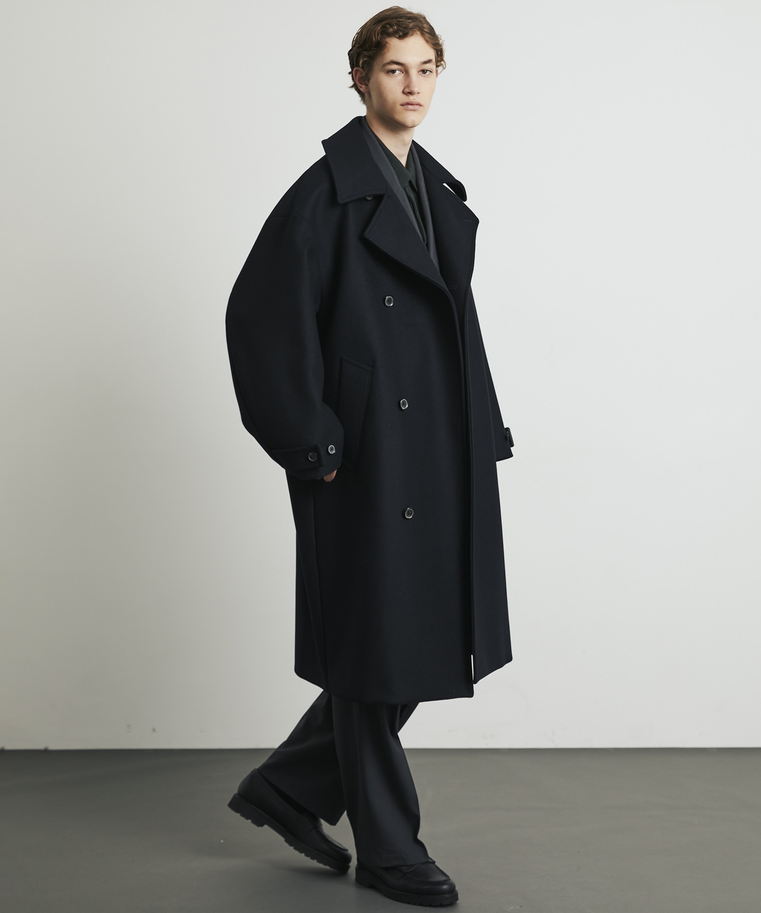 〈10周年記念｜残りわずか〉×EX Super180s MELTON OVER COAT