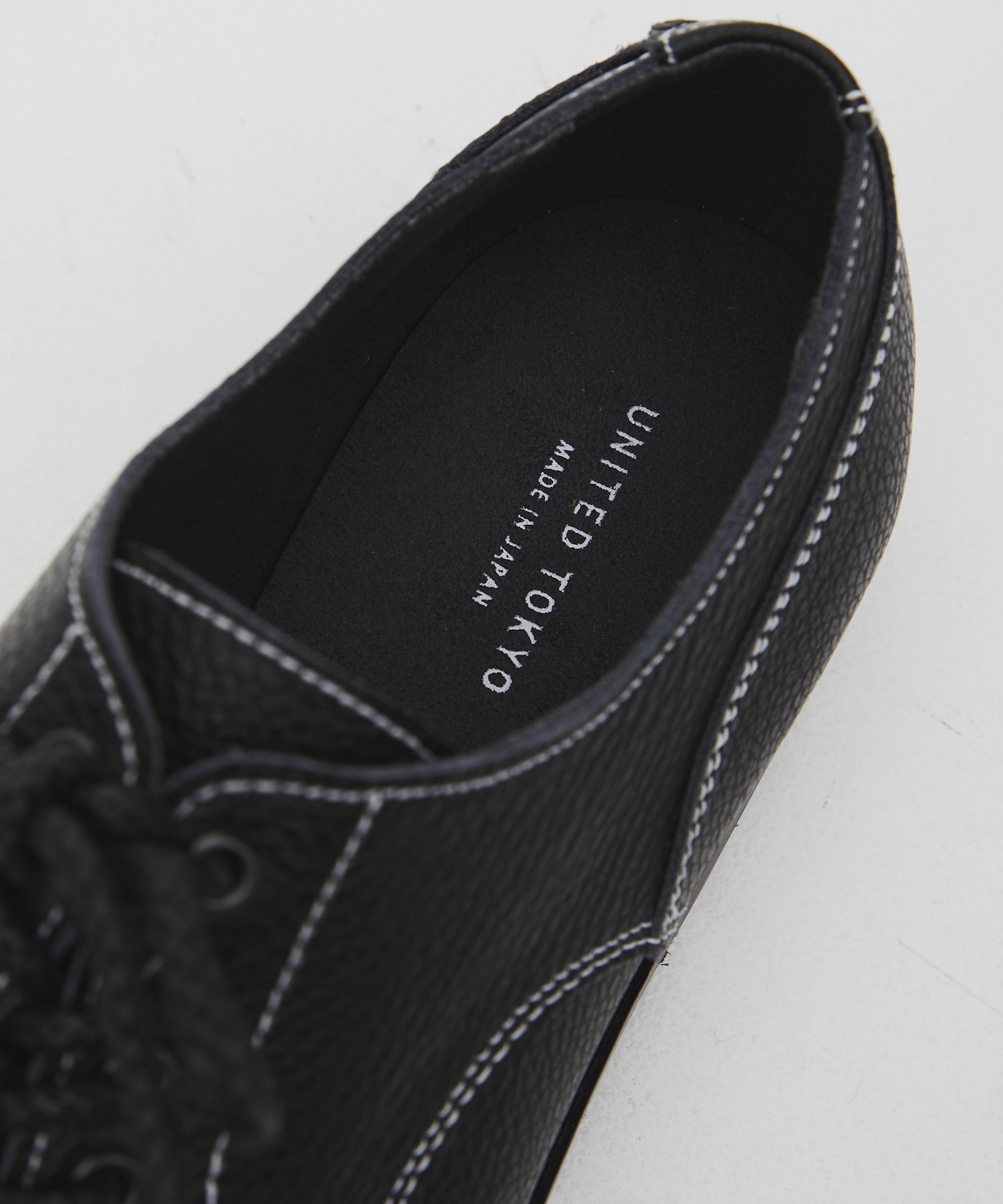 5HOLE LEATHER DERBY SHOES