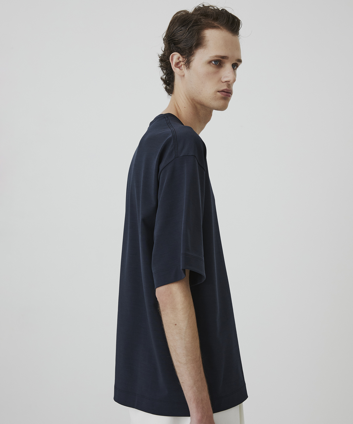 Super 140s ウールテクノラマ リラックスTシャツ