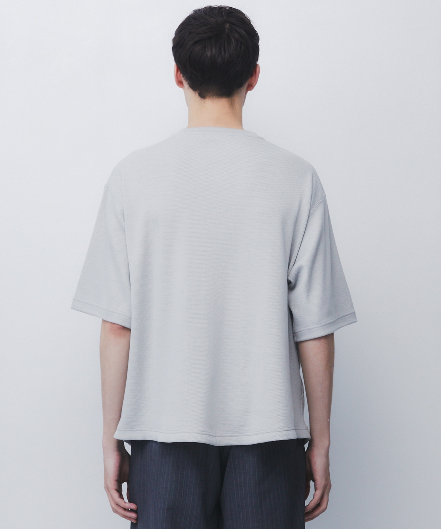 SEA ISLAND COTTON THERMAL HENRY TEE