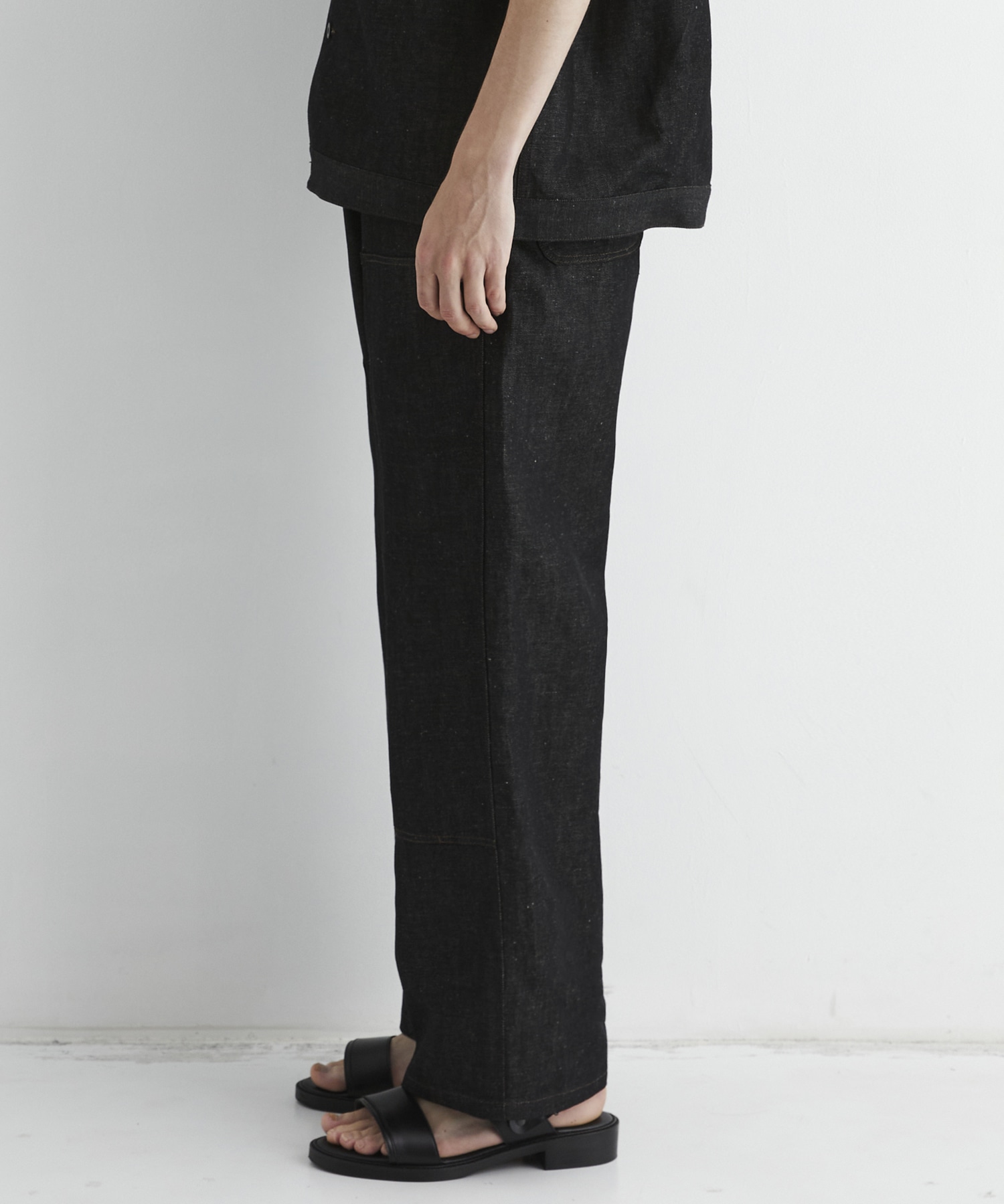 〈残りわずか|再入荷なし〉9.5oz LINEN DENIM ペインターパンツ