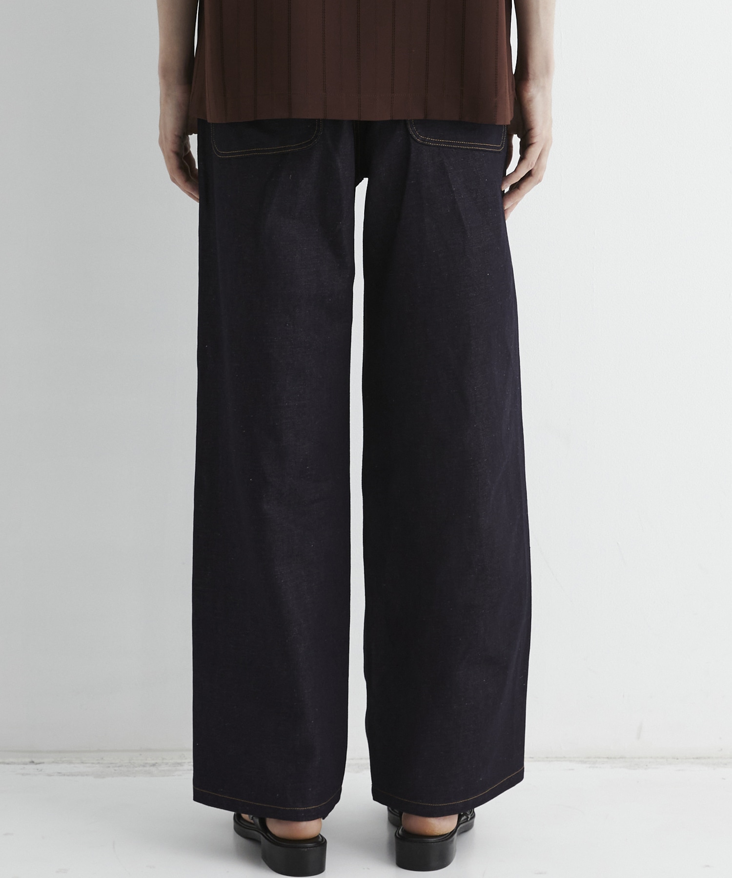 9.5oz LINEN DENIM ペインターパンツ