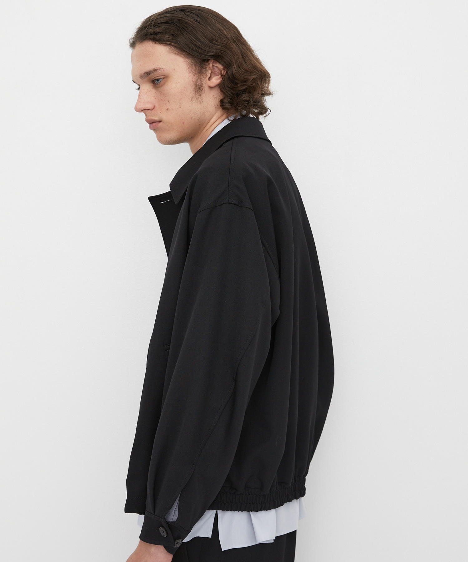 超撥水 WOOL GABARDINE FLIGHT BLOUSON