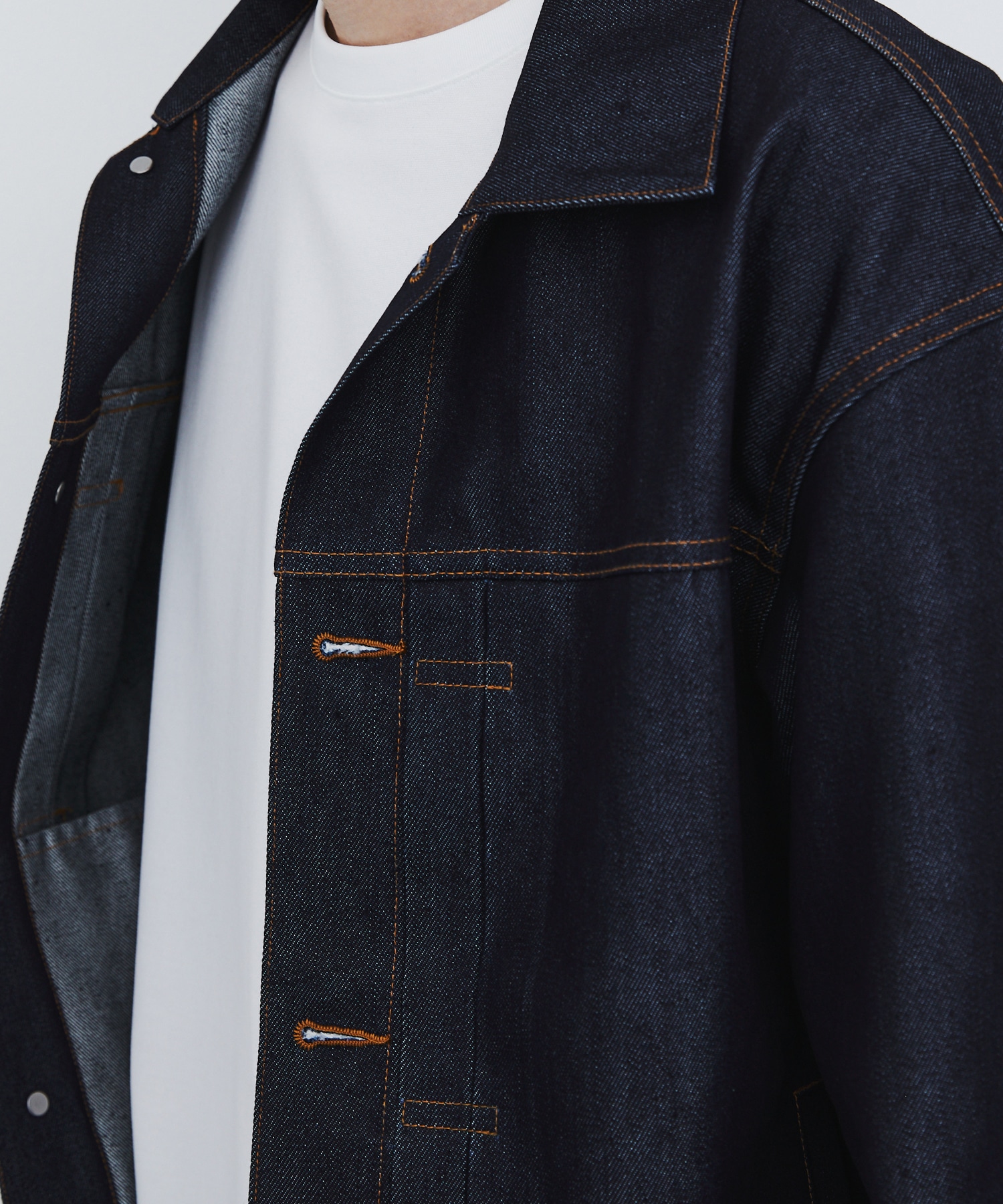 〈数量限定〉TYPE1 SILK DENIM TRUCKER JACKET