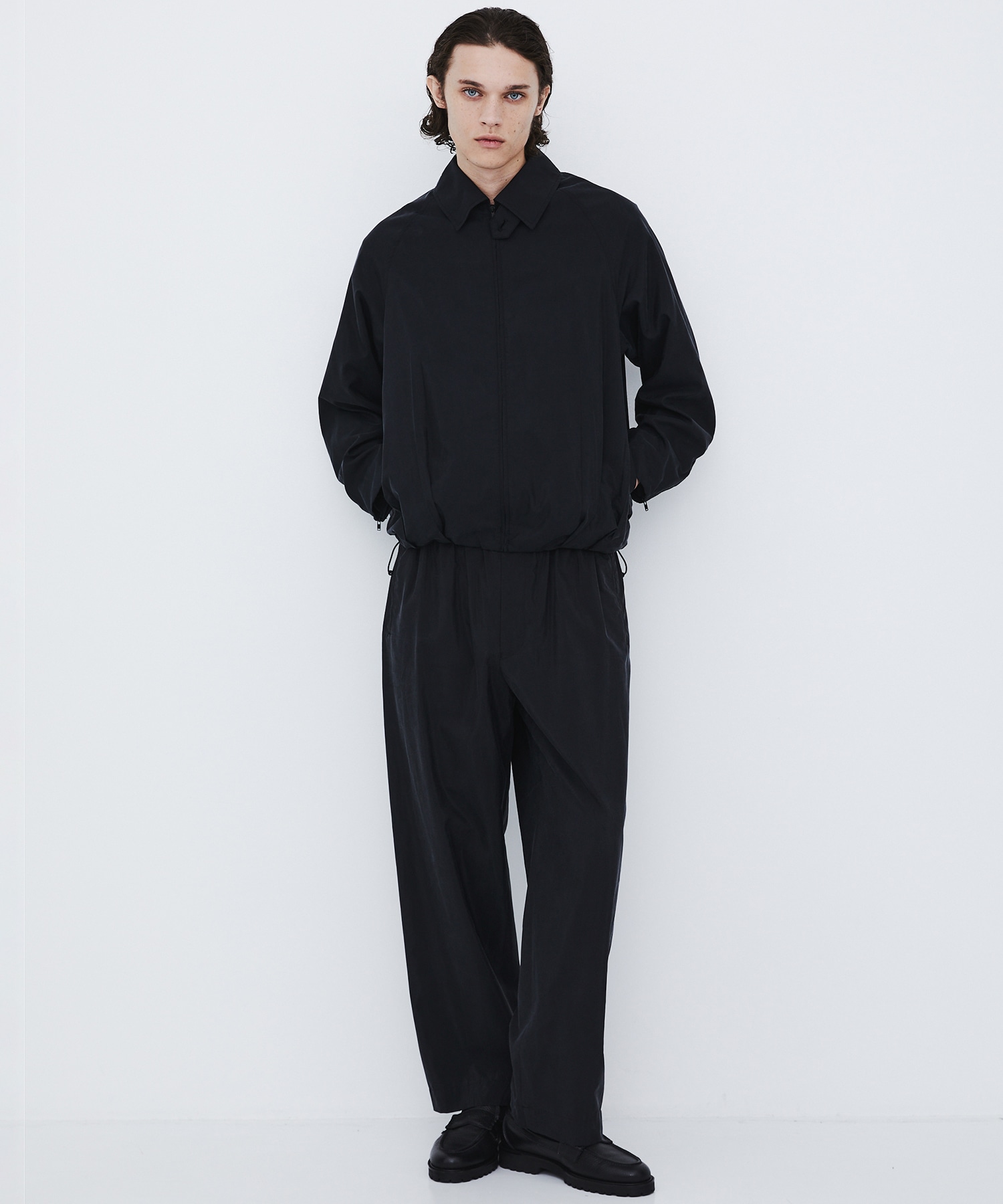 〈数量限定〉SILK NYLON BALLOON BLOUSON