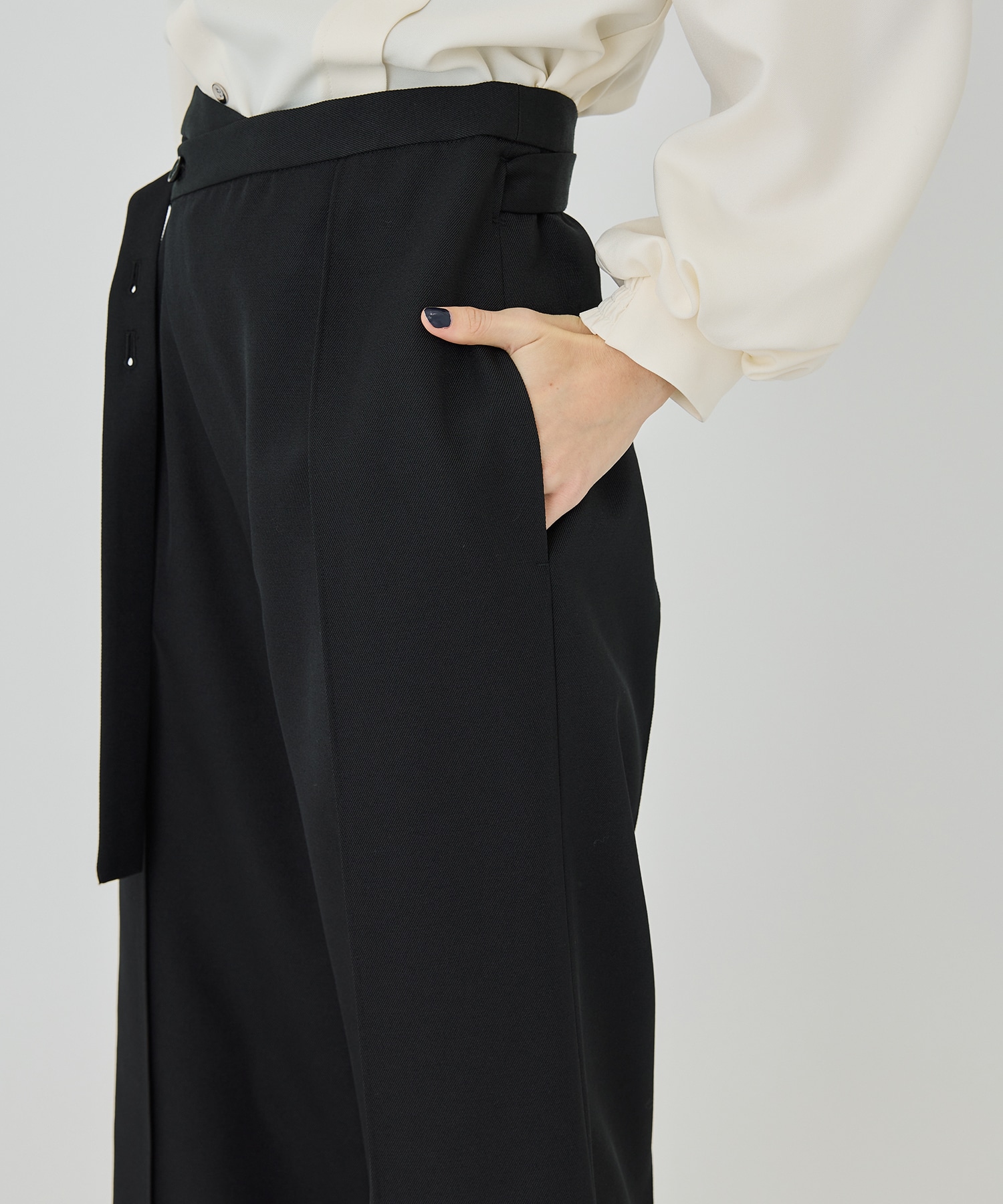 定価17600円】ユナイテッドトーキョーワイドフレアパンツ サイズ2 www 